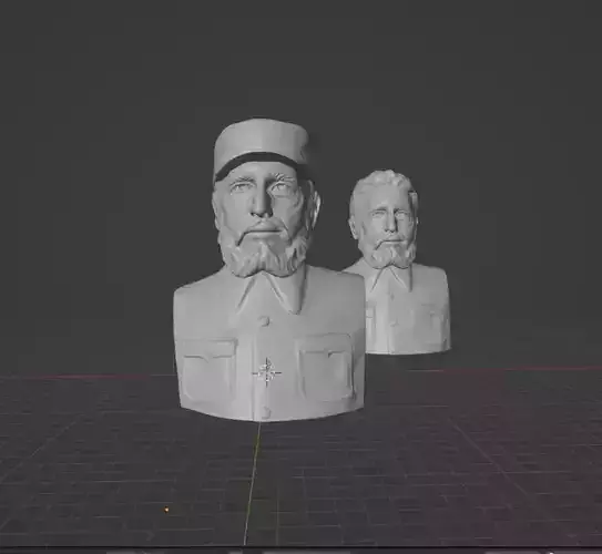 Fidel Castro 3D print model