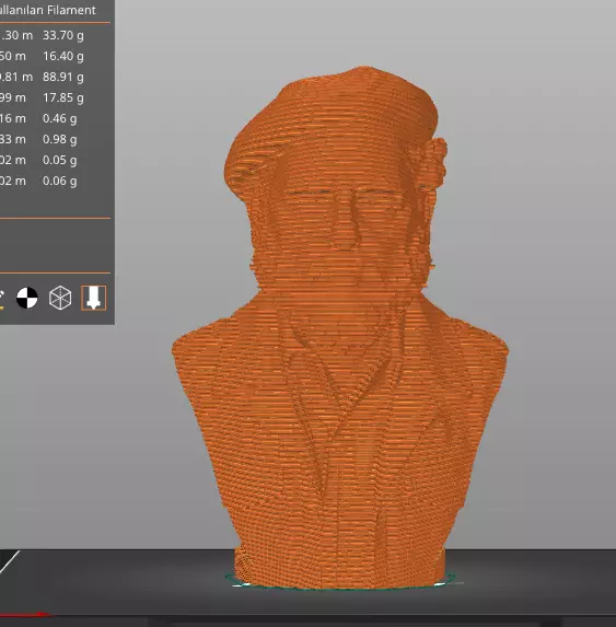 Fidel Castro 3D print model_19