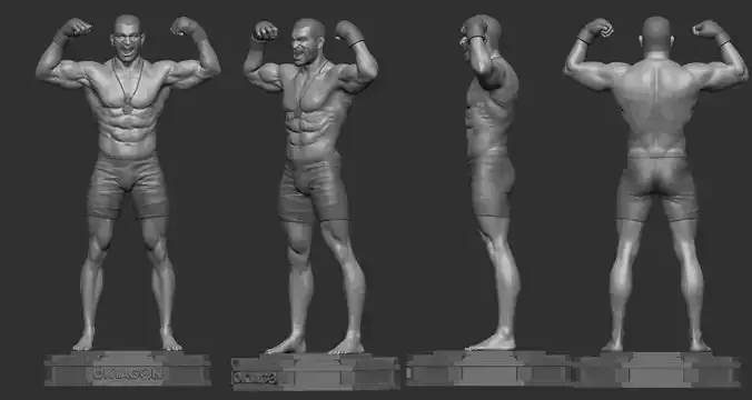 Karlos Vemola Oktagon -Statue 