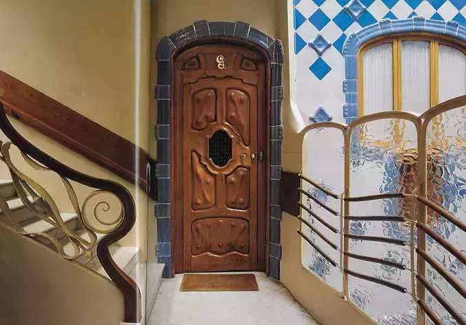Edit Gaudi - Casa Batllo pieces 3D Model Collection