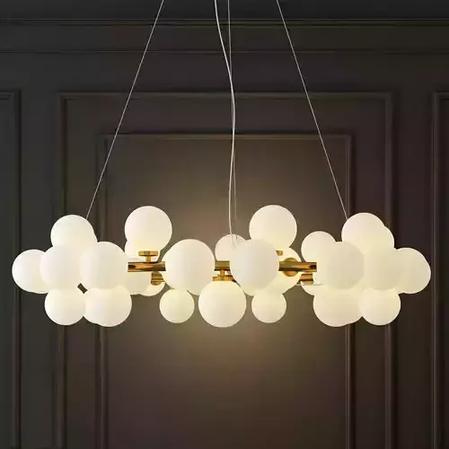 Pendant lamp the mimosa pendant by atelier areti 3D model