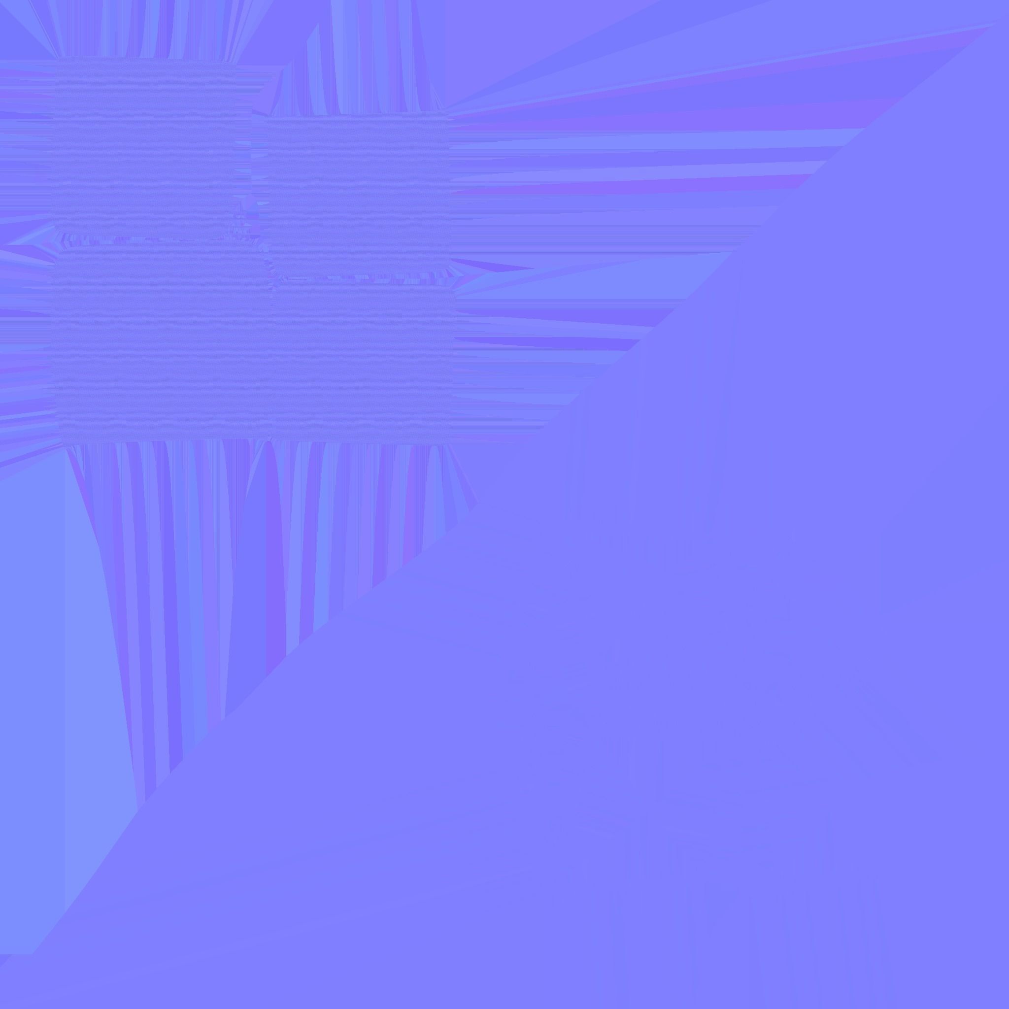 Armchair Modeling in 3DS Max  Low-poly 3D model_6