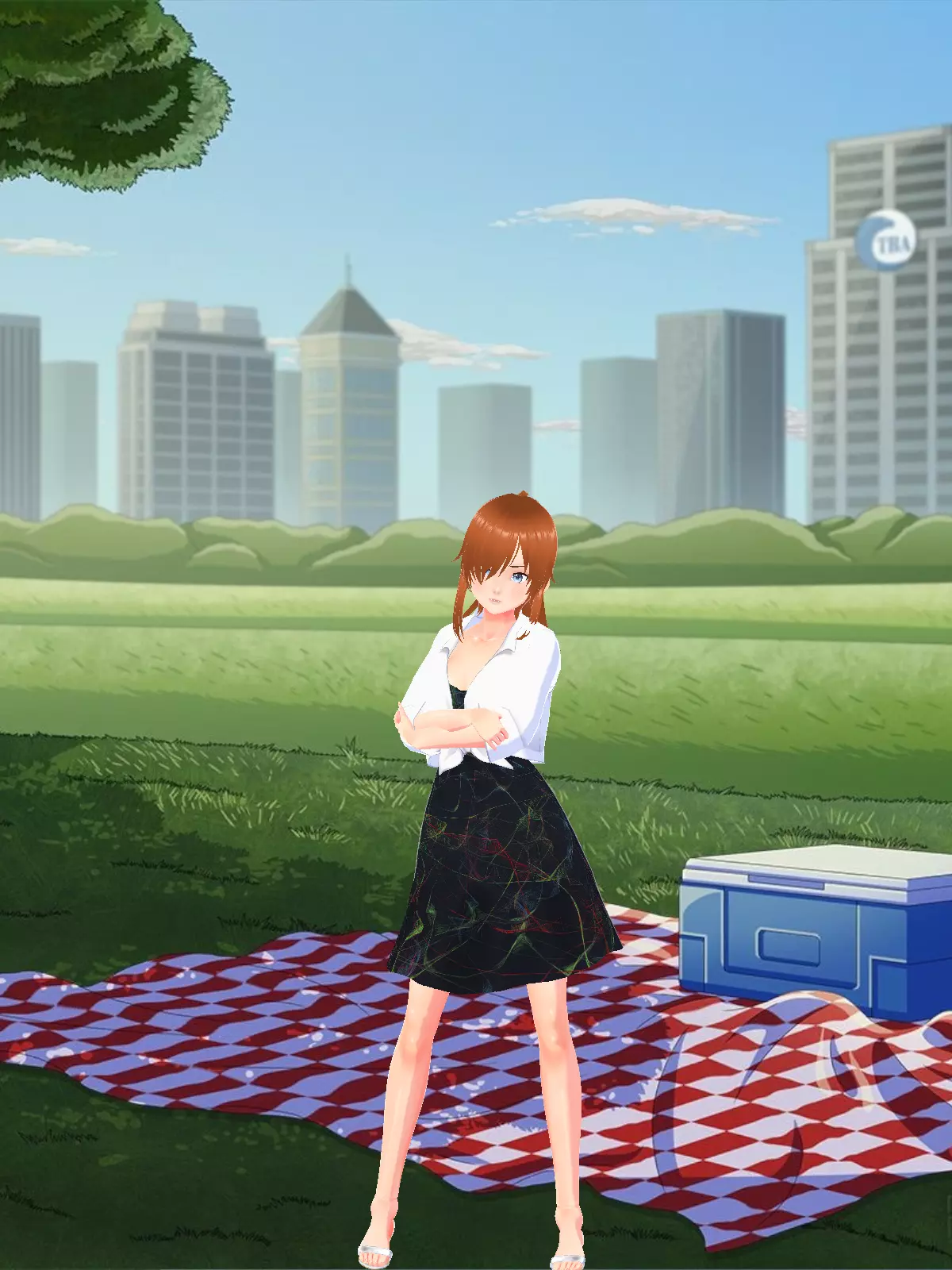 Finished VRM Model Low-poly 3D model_0