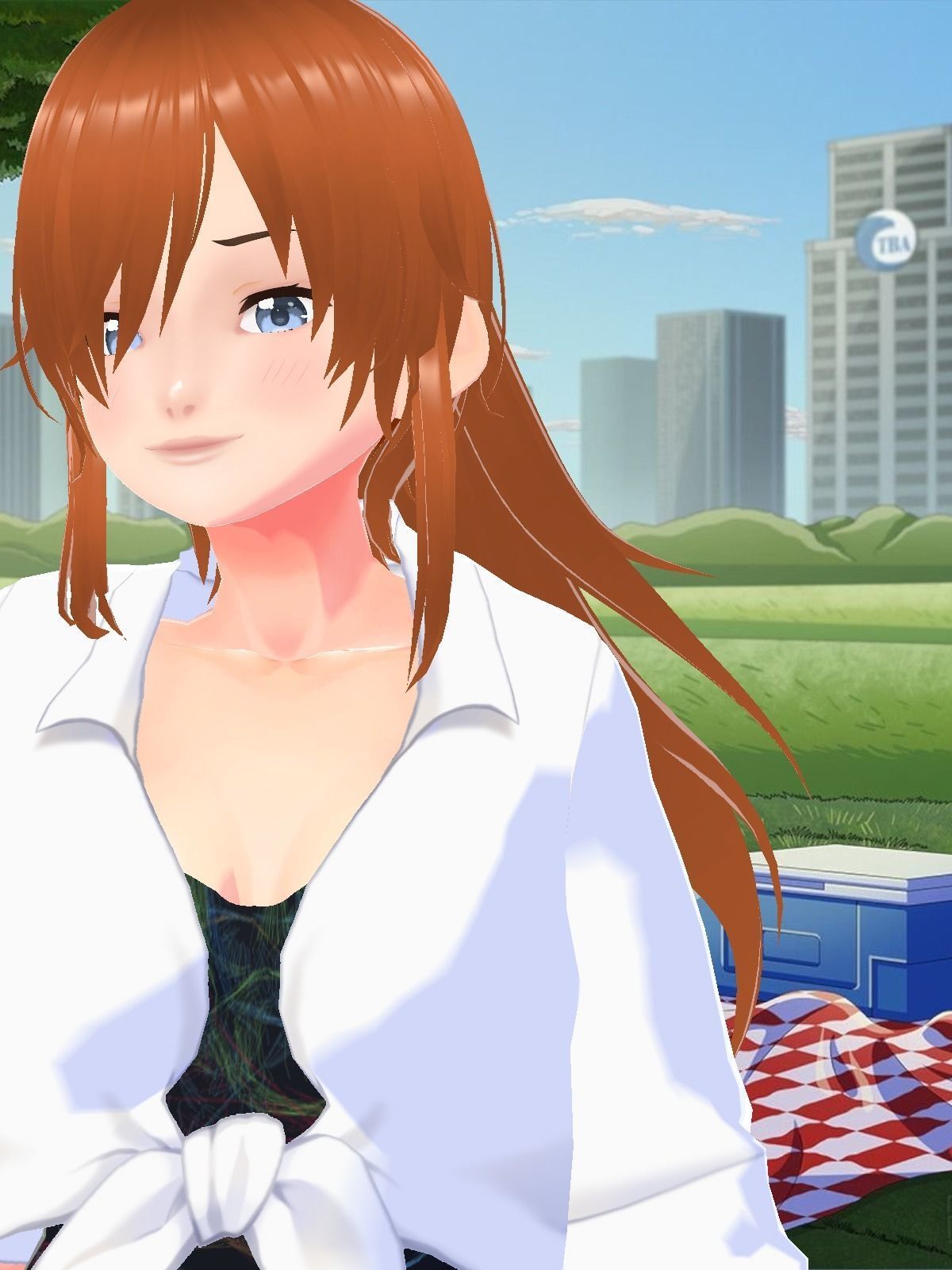 Finished VRM Model Low-poly 3D model_1