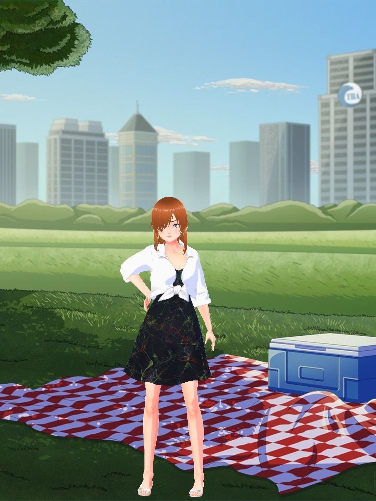 Finished VRM Model Low-poly 3D model_6