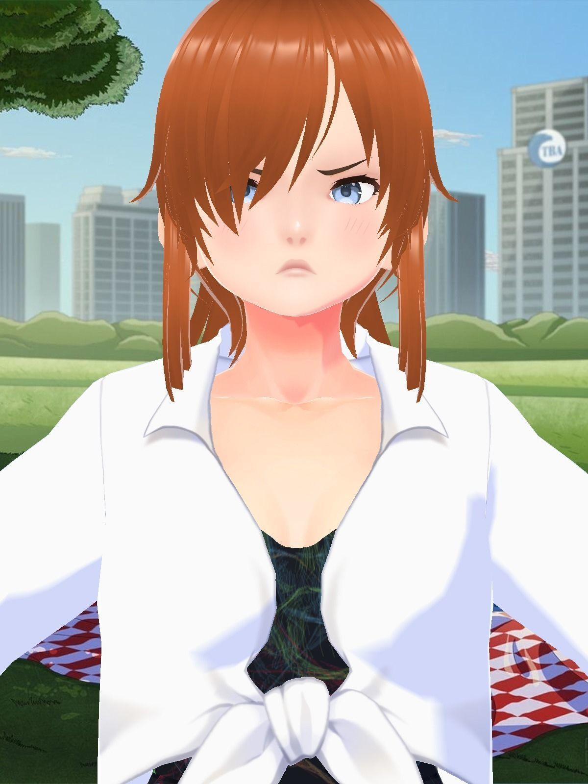 Finished VRM Model Low-poly 3D model_3