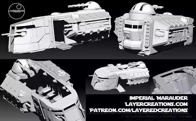 Imperial Marauder Transport Mandalorian