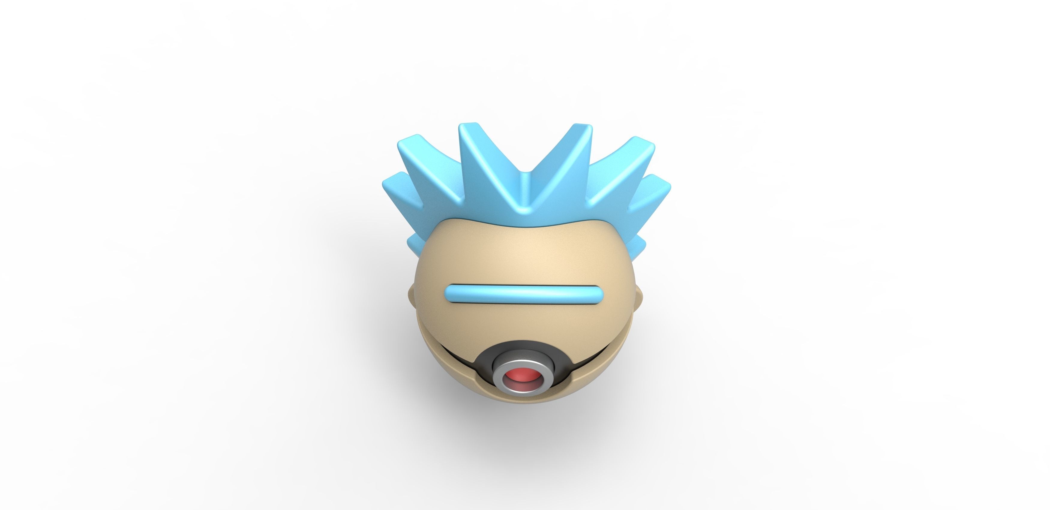 Rick Sanchez orb 3D print model_3