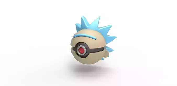Rick Sanchez orb 3D print model