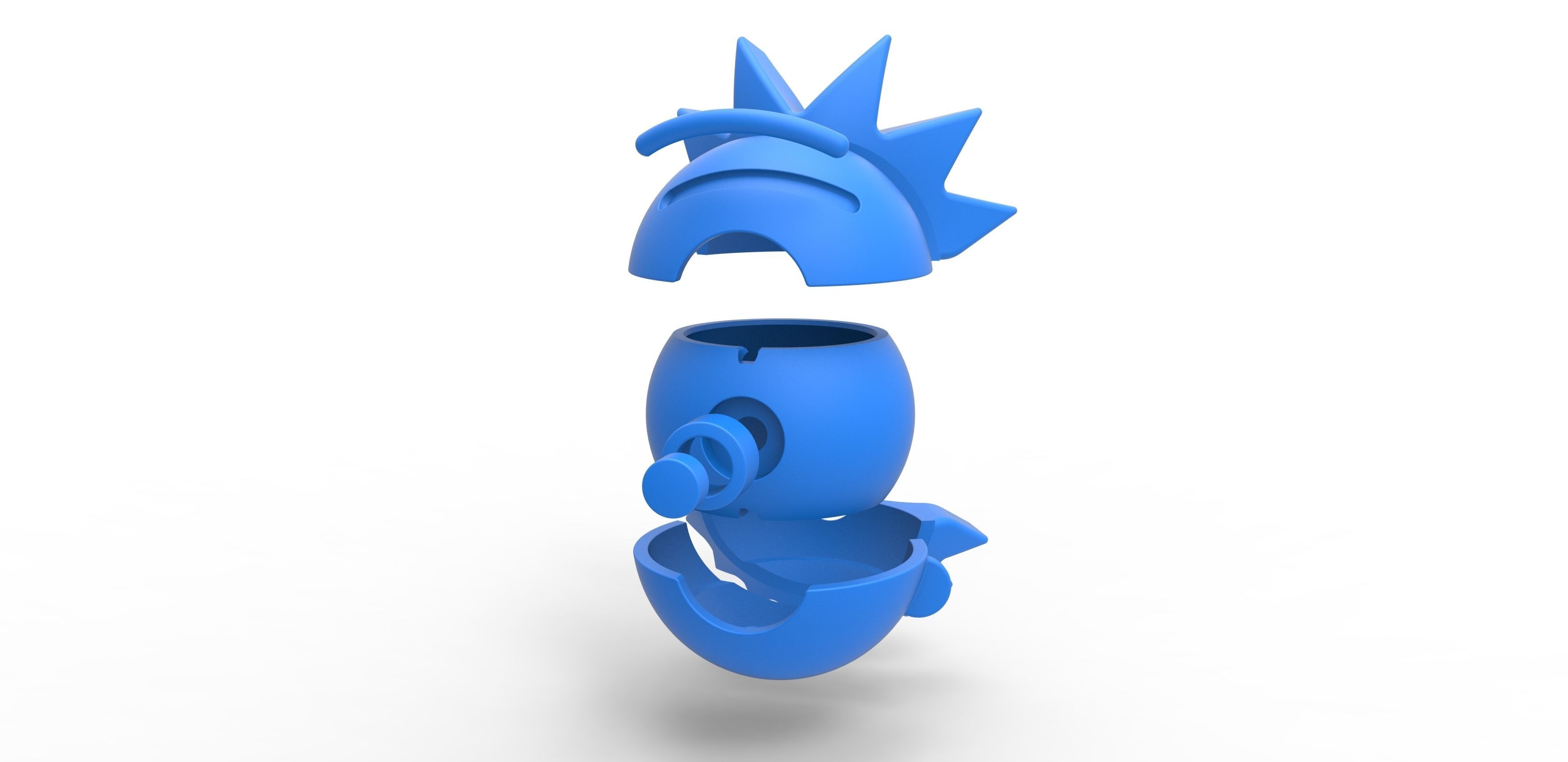 Rick Sanchez orb 3D print model_20