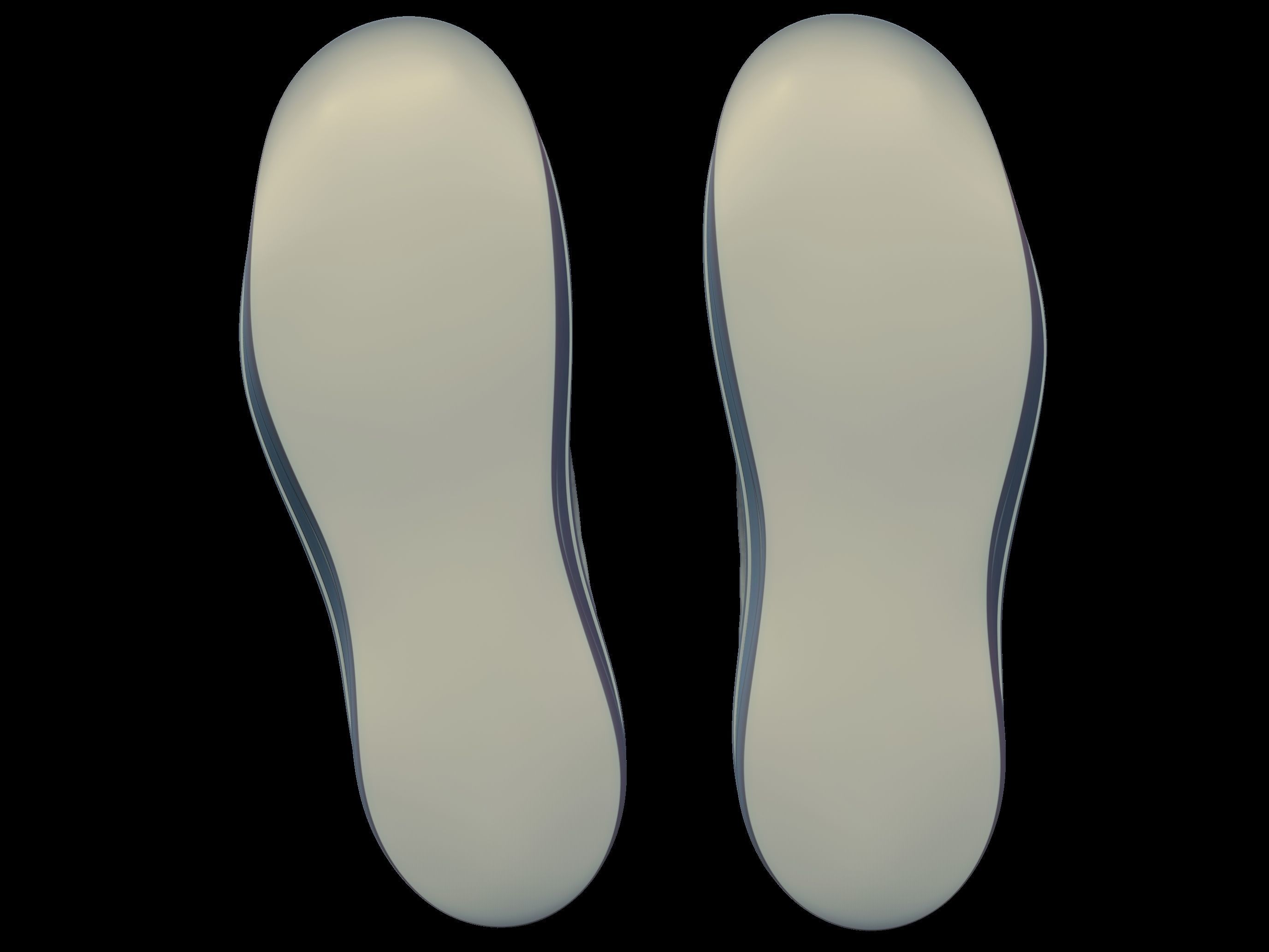 Sneakers high top sneaker 3D print model_10