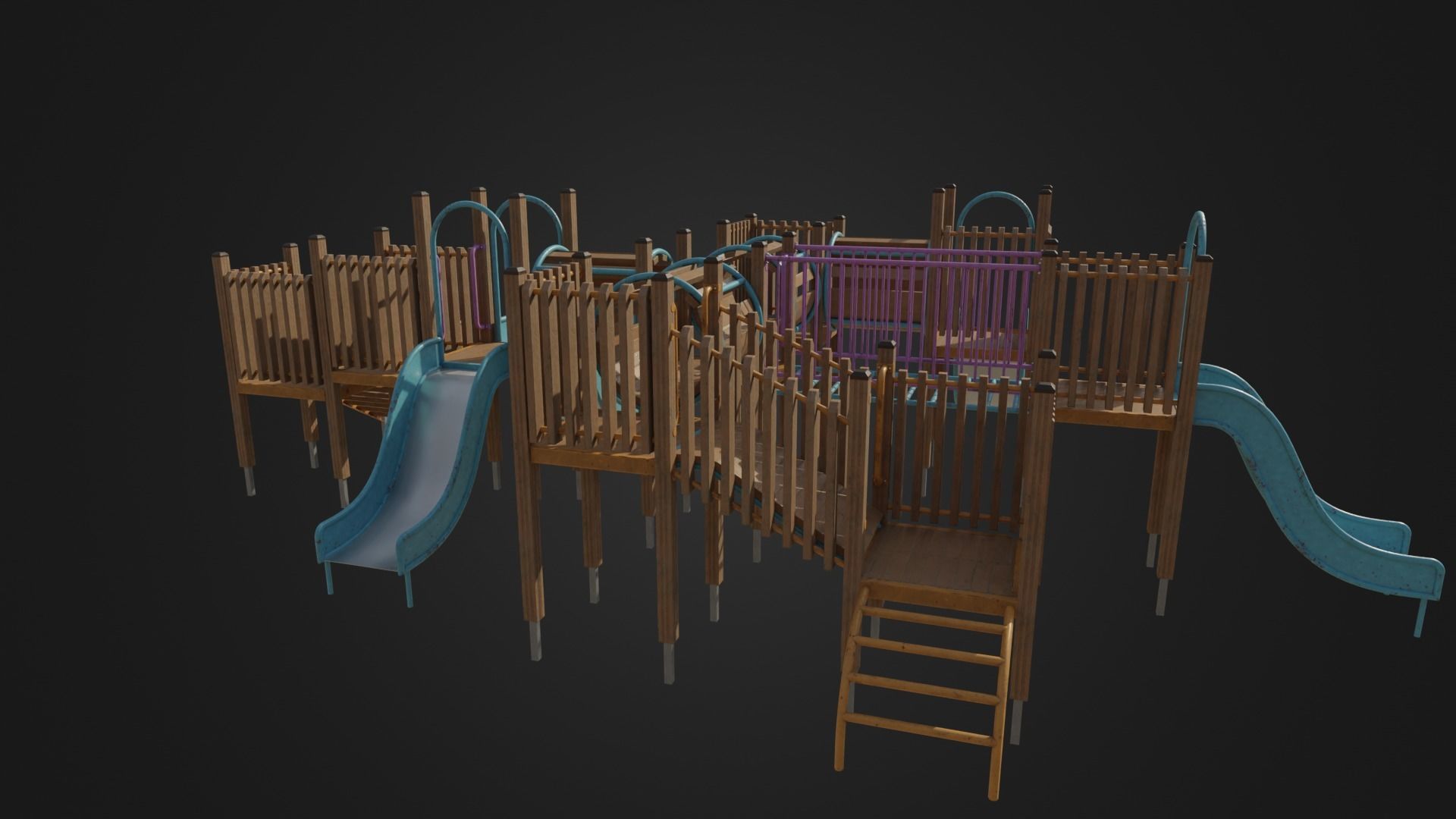 Playground toy 01 Low-poly 3D model_24