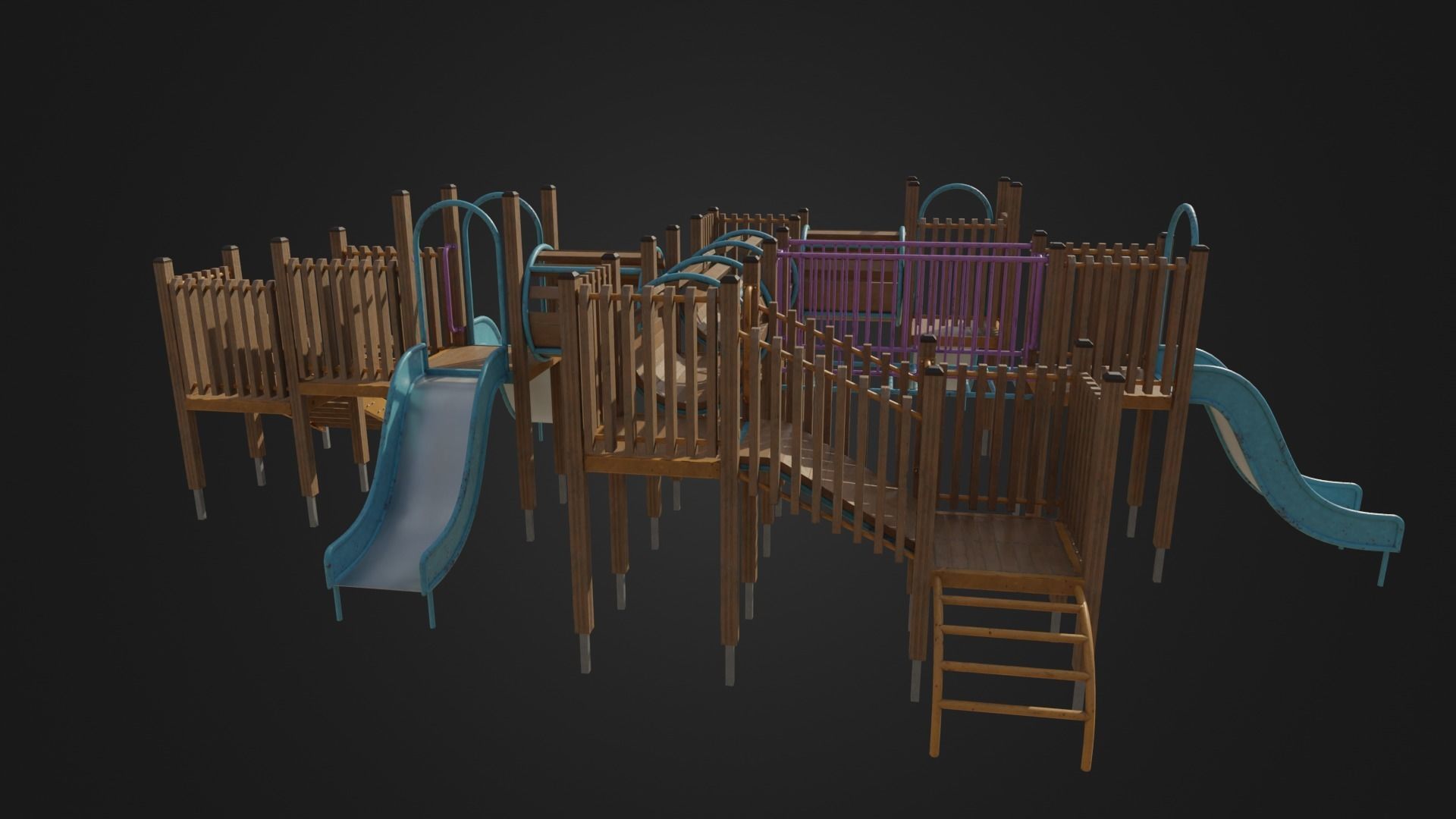 Playground toy 01 Low-poly 3D model_25