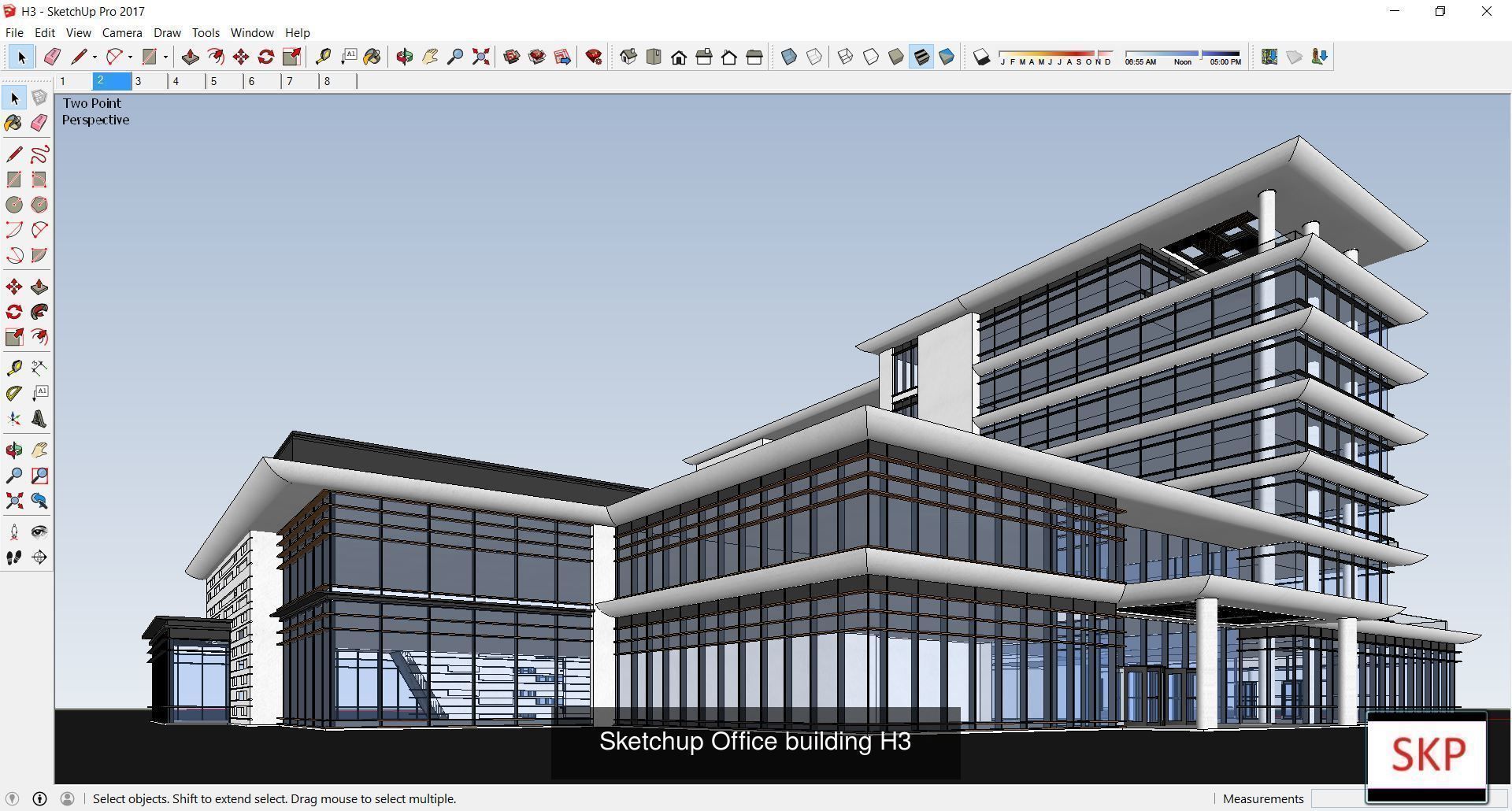Collection 60 Sketchup Office models _322