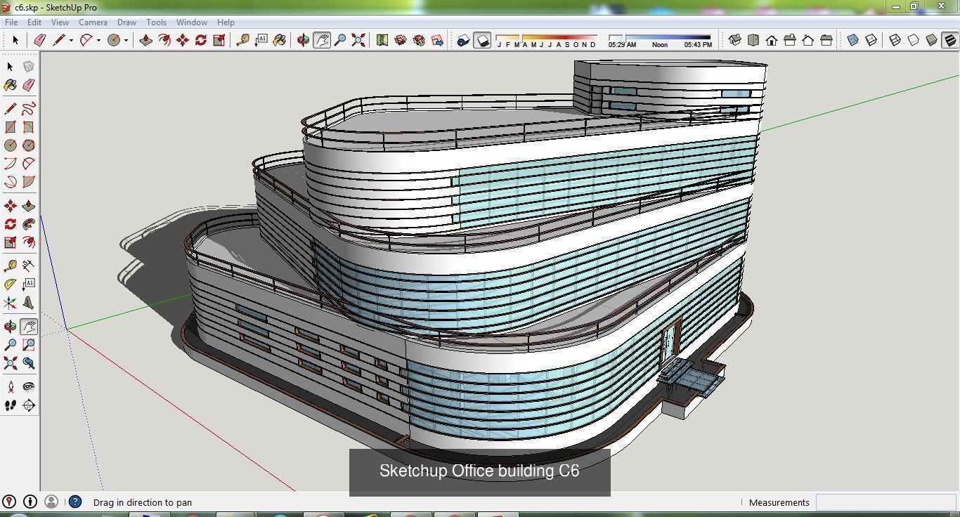 Collection 60 Sketchup Office models _305