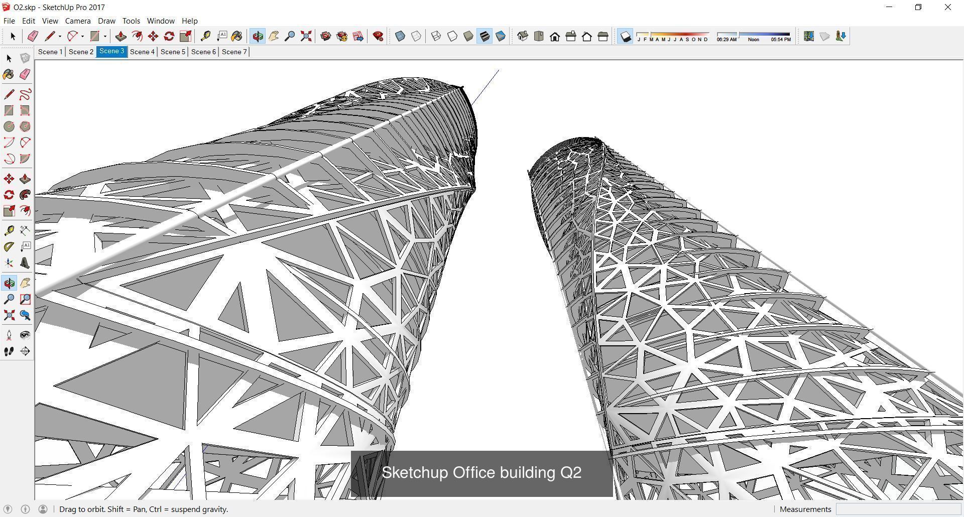 Collection 60 Sketchup Office models _347