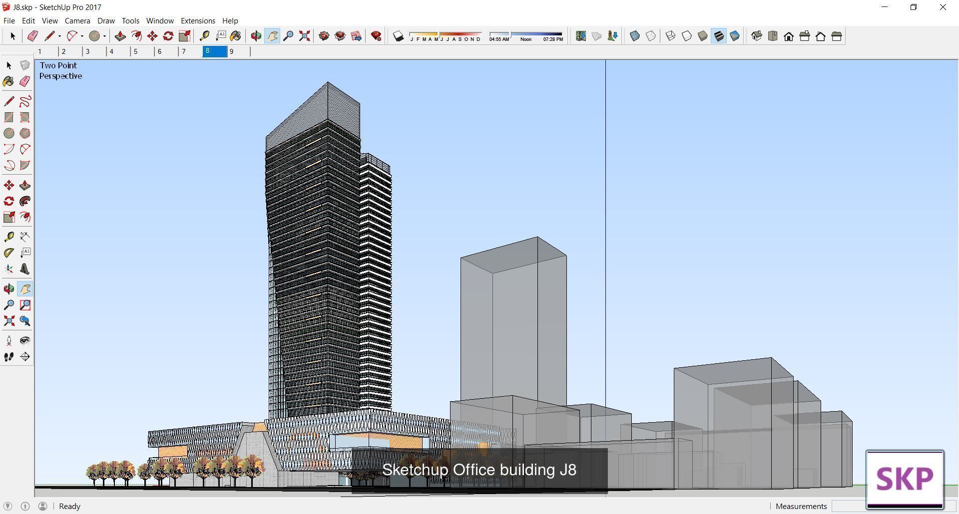 Collection 60 Sketchup Office models _336