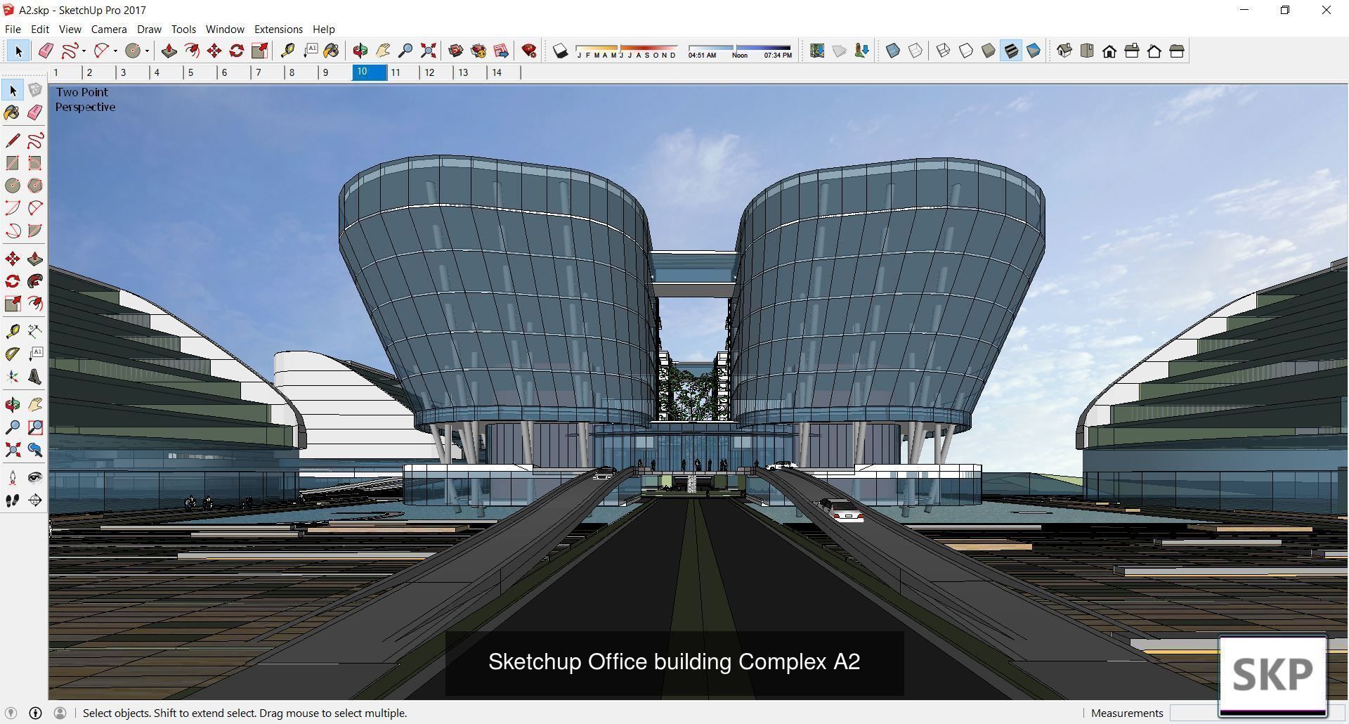 Collection 60 Sketchup Office models _291