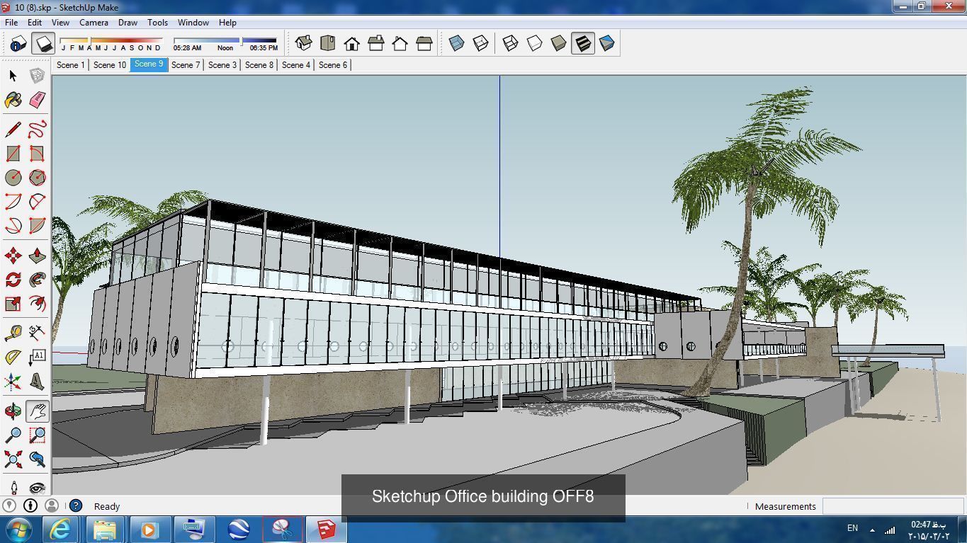 Collection 60 Sketchup Office models _358