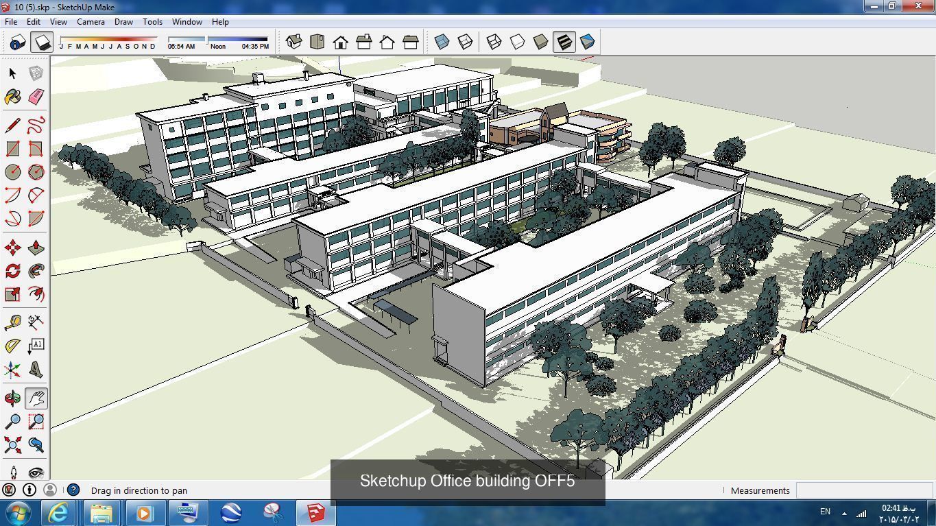 Collection 60 Sketchup Office models _355