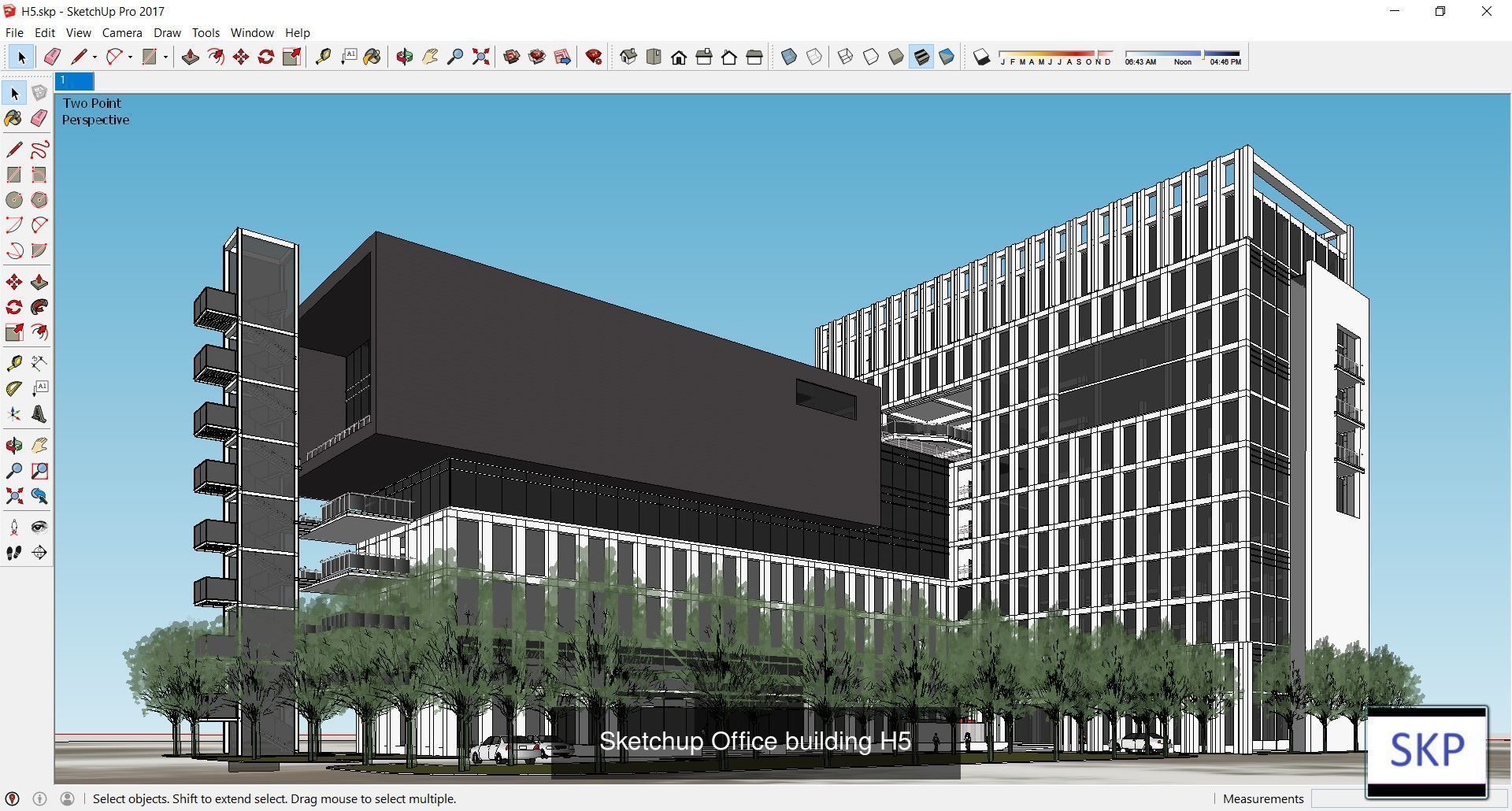 Collection 60 Sketchup Office models _324