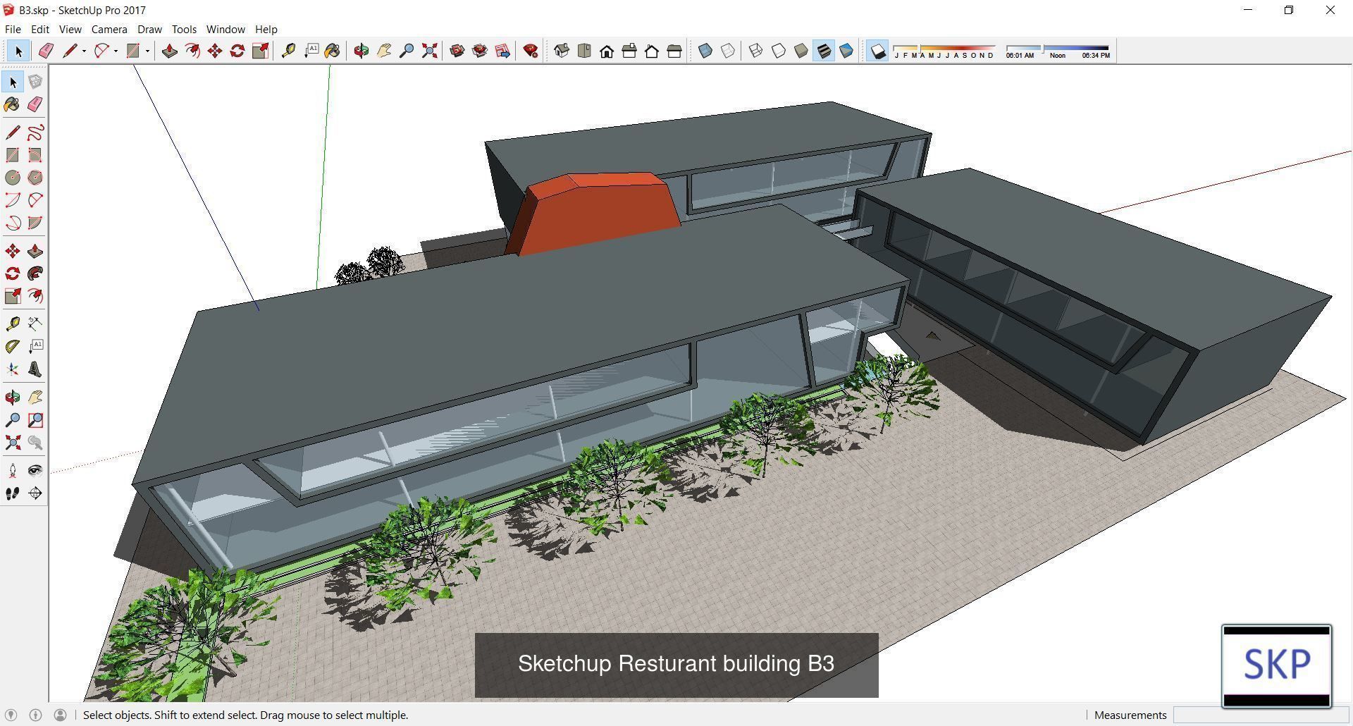 Collection 60 Sketchup Office models _366