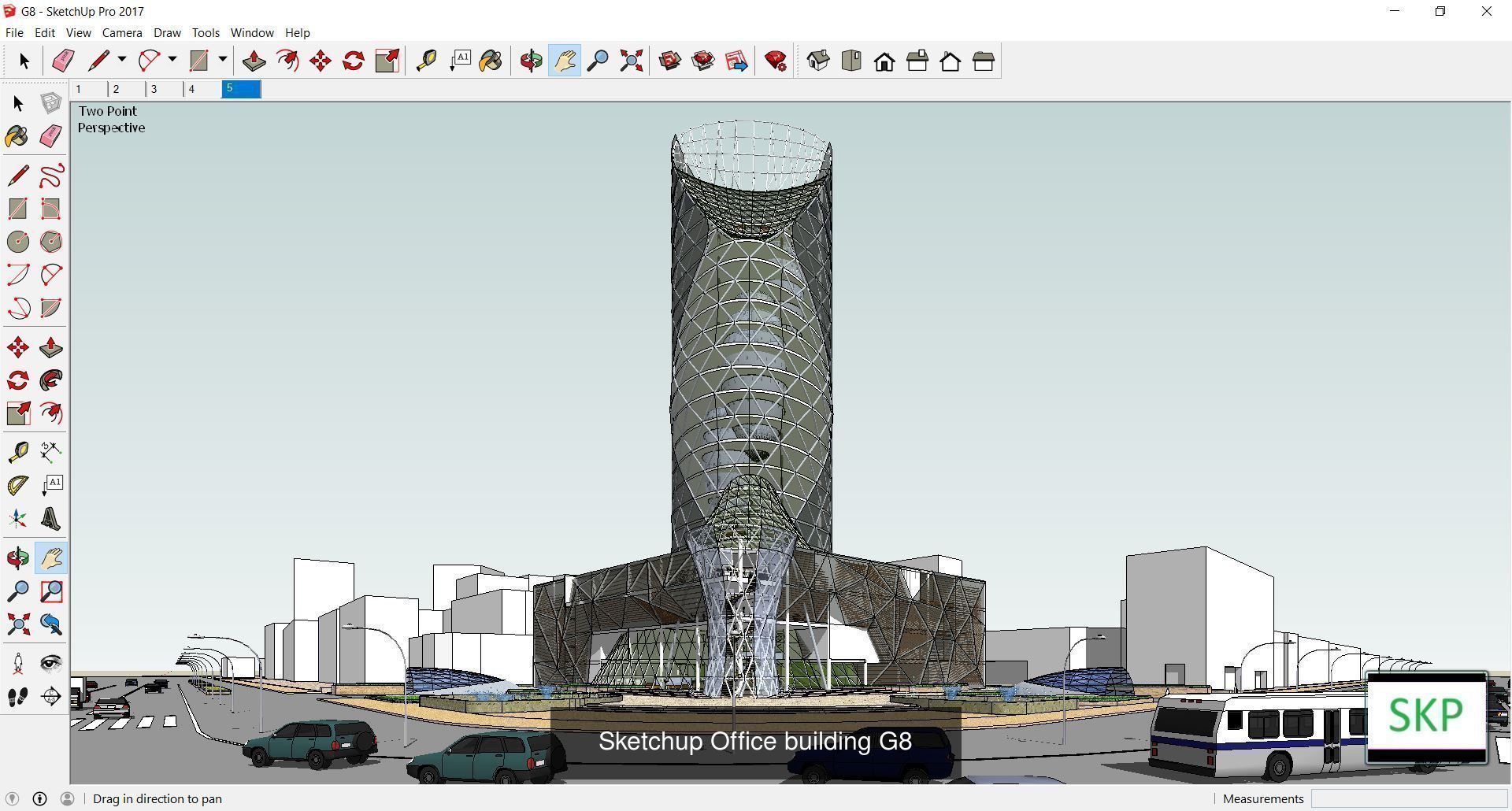 Collection 60 Sketchup Office models _317