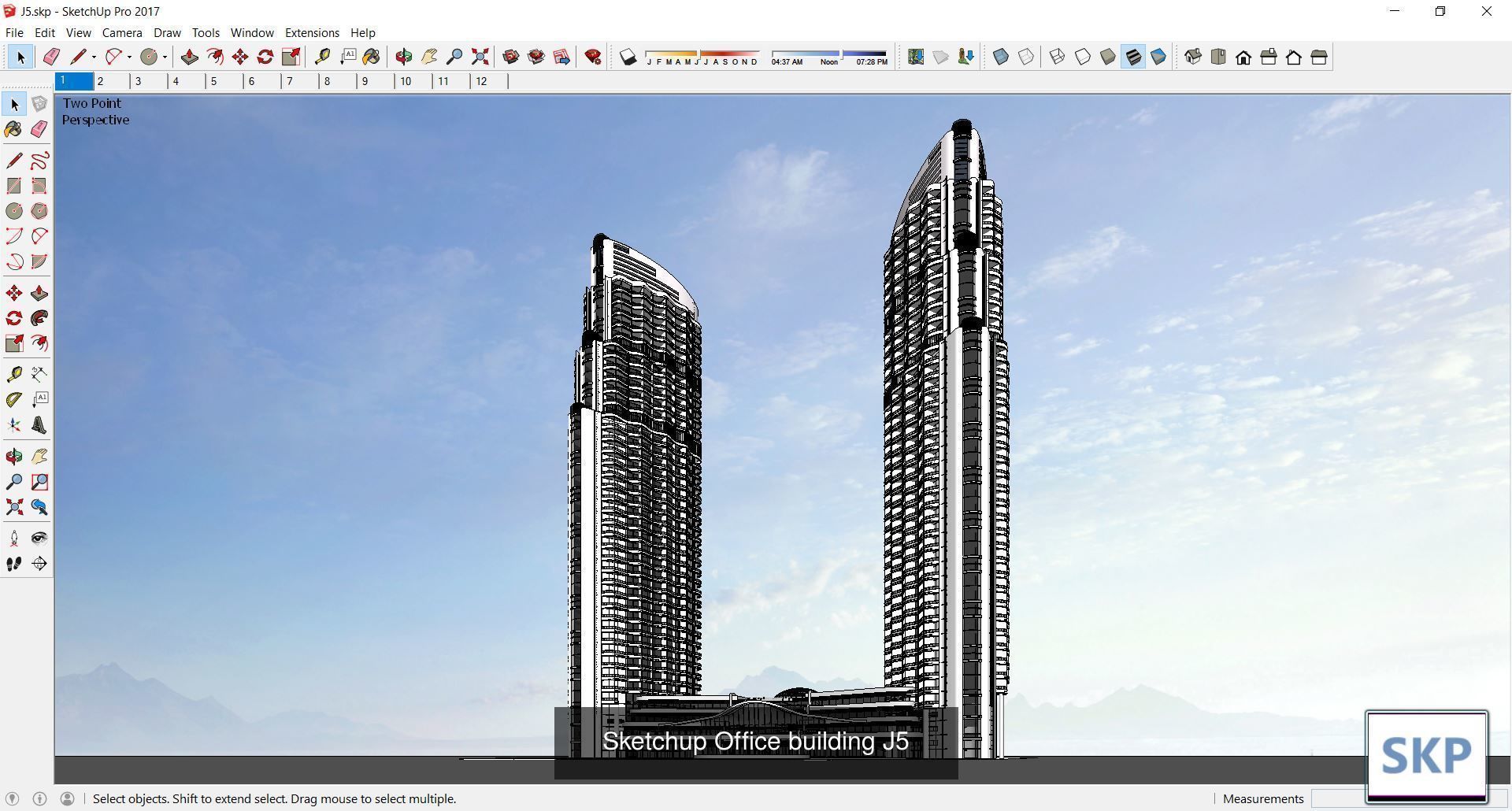 Collection 60 Sketchup Office models _333