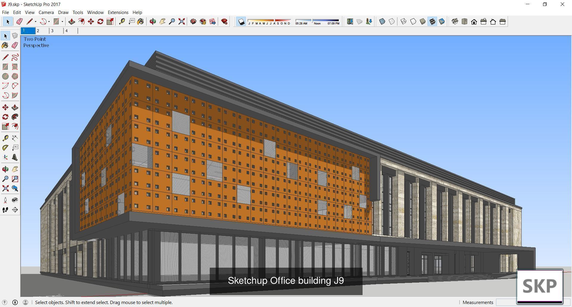 Collection 60 Sketchup Office models _337