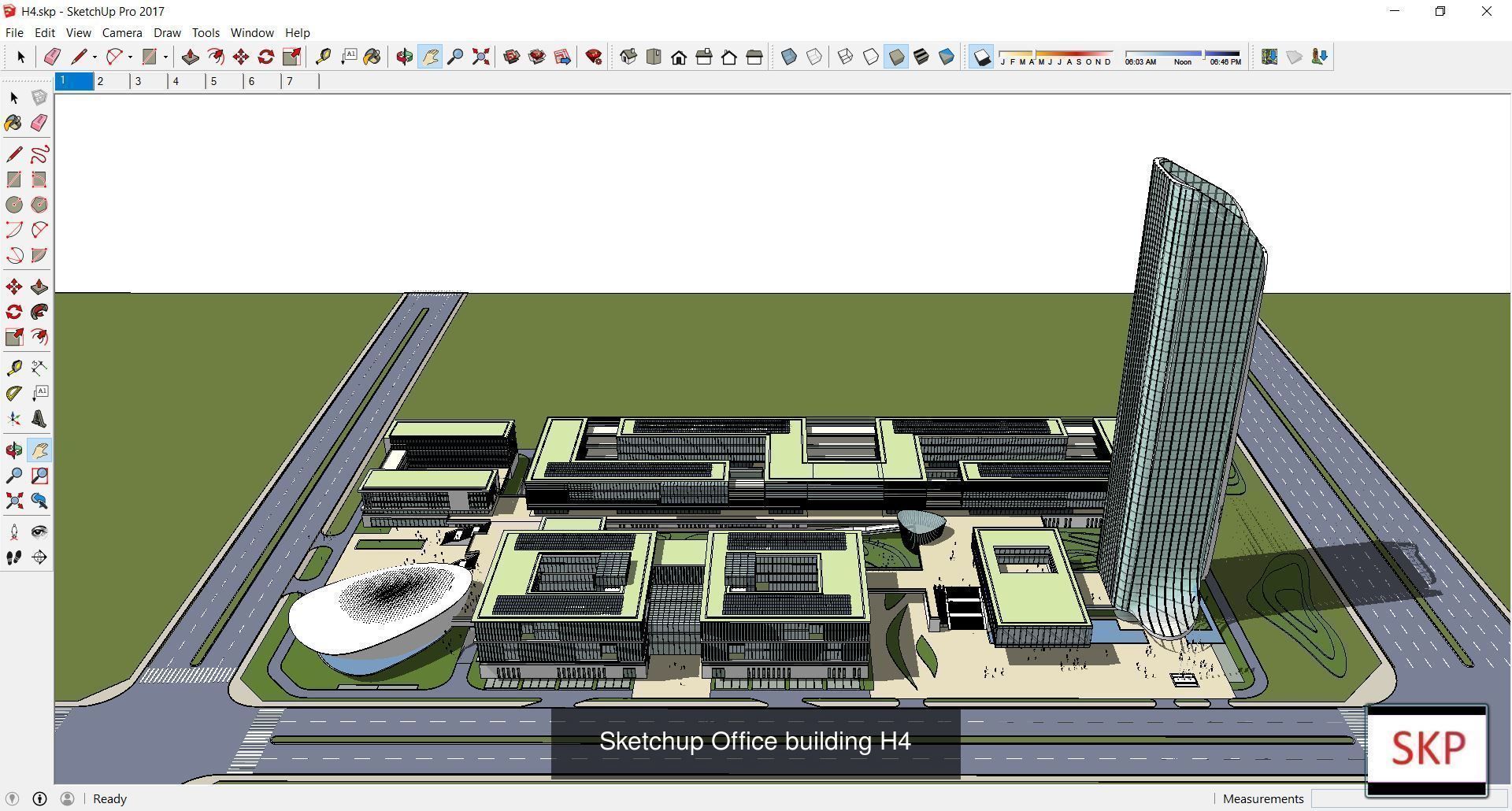 Collection 60 Sketchup Office models _323
