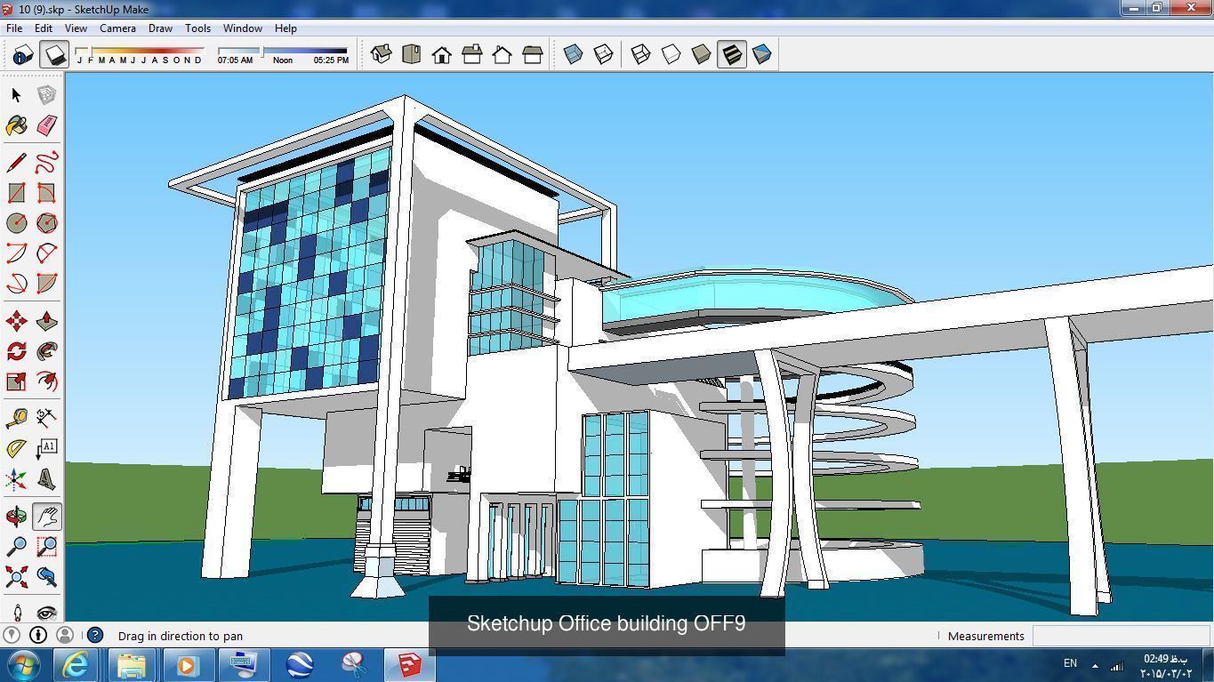 Collection 60 Sketchup Office models _359
