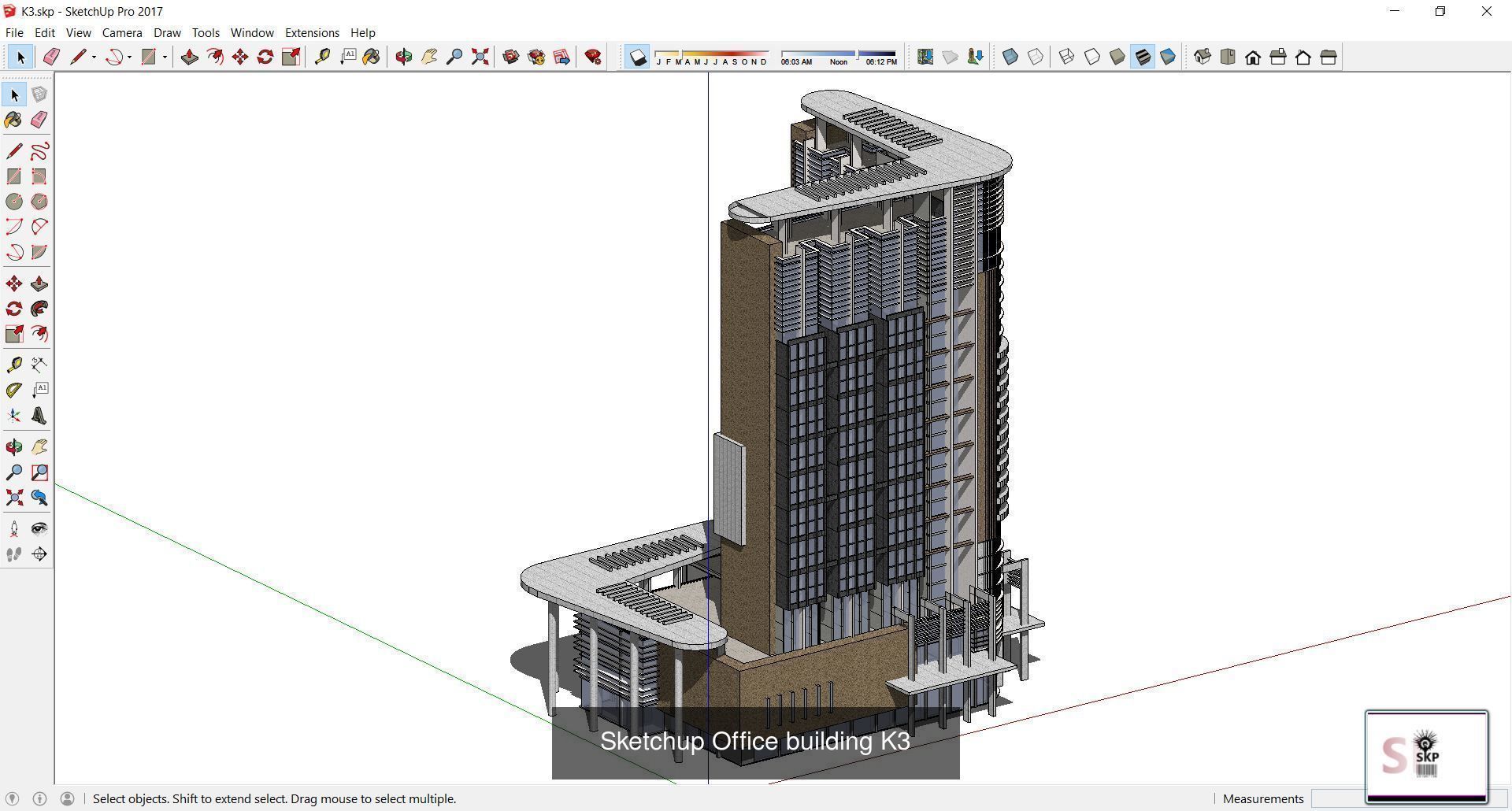 Collection 60 Sketchup Office models _341