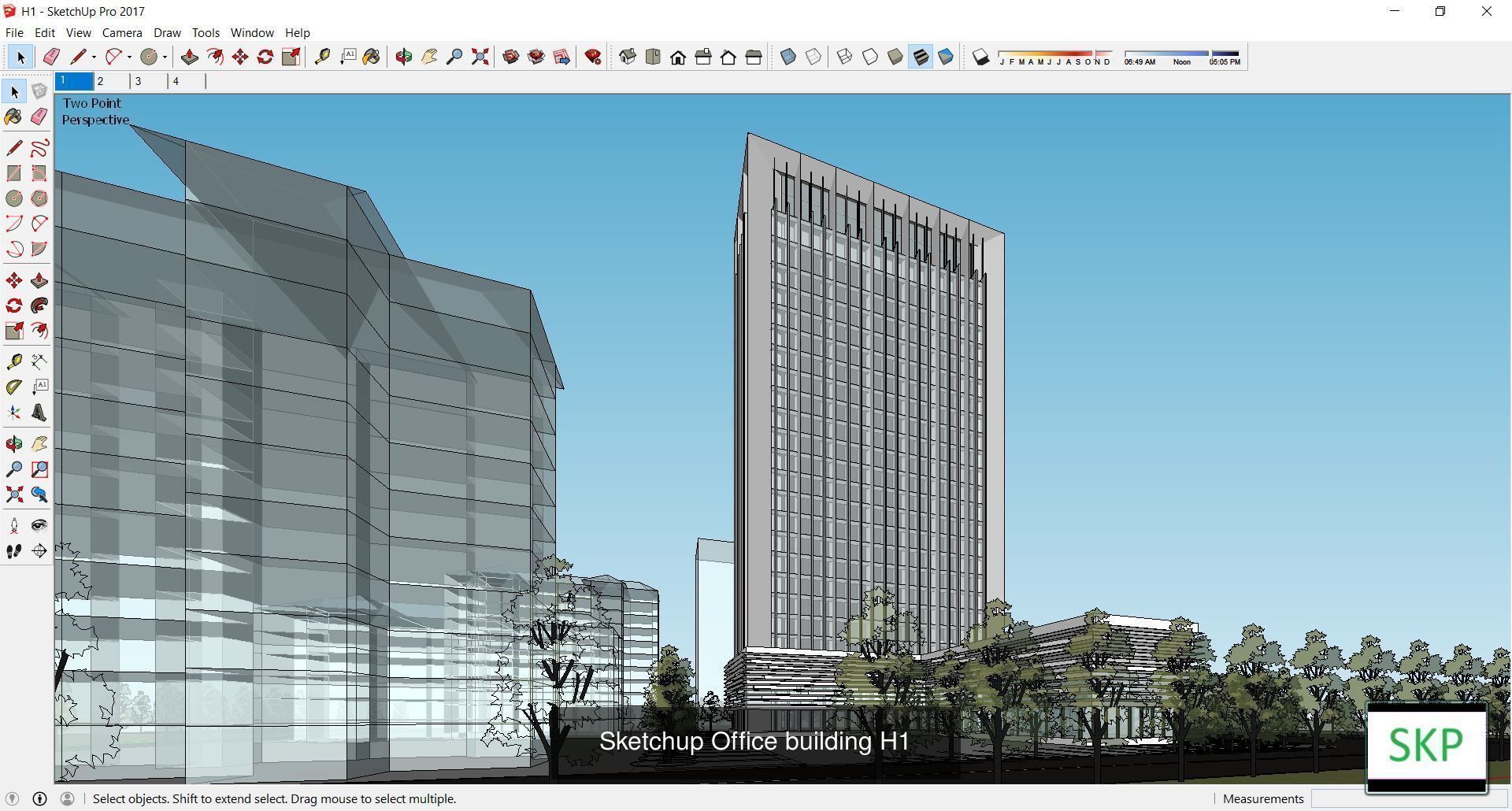 Collection 60 Sketchup Office models _320
