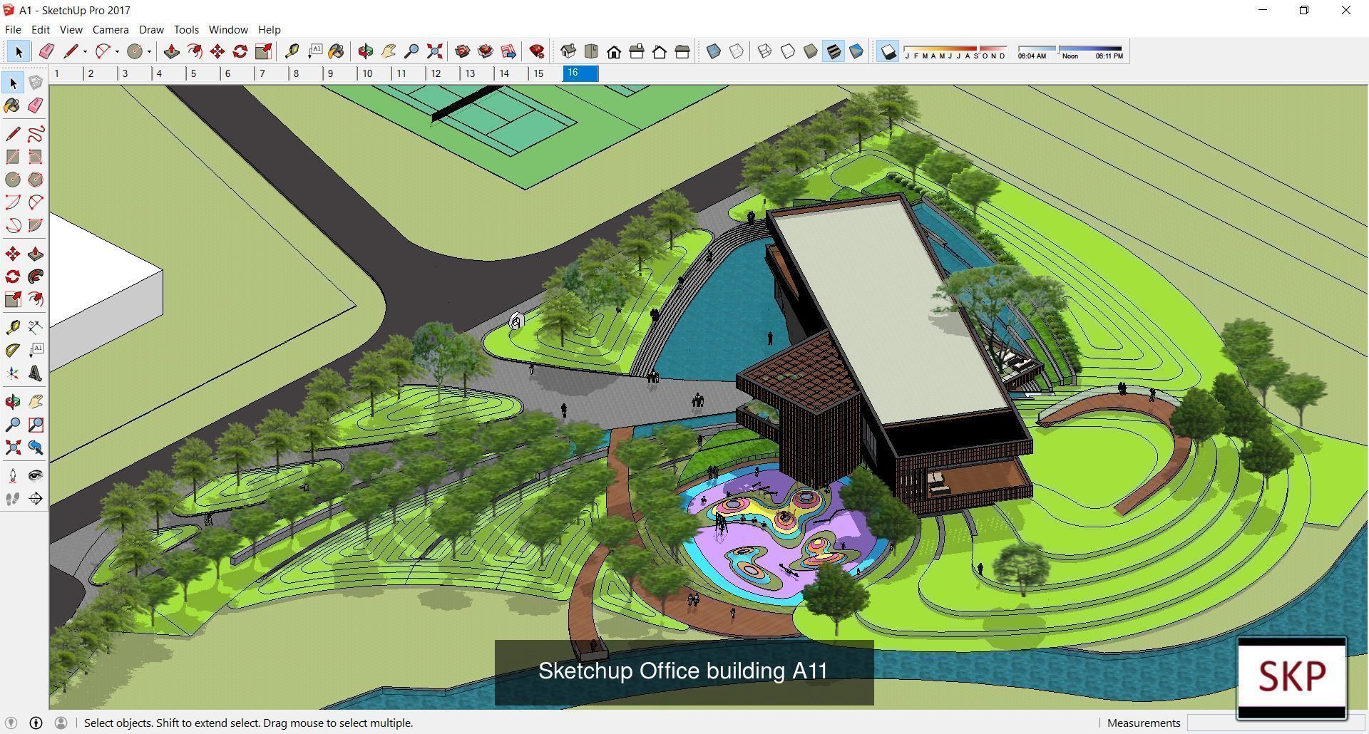 Collection 60 Sketchup Office models _293