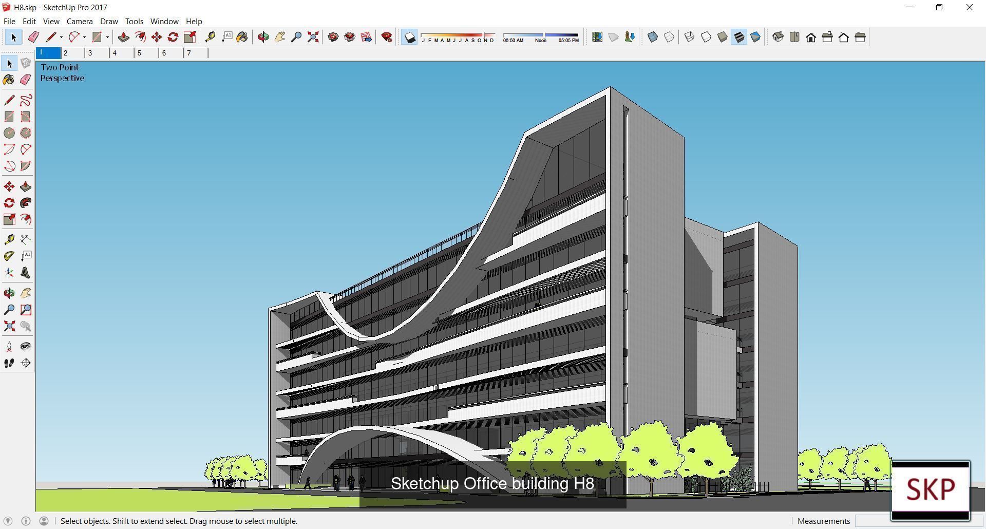 Collection 60 Sketchup Office models _327