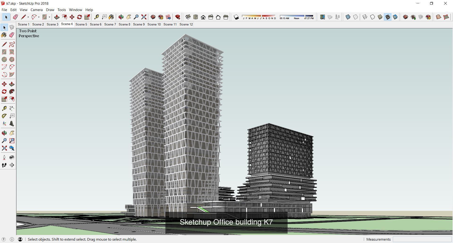 Collection 60 Sketchup Office models _345