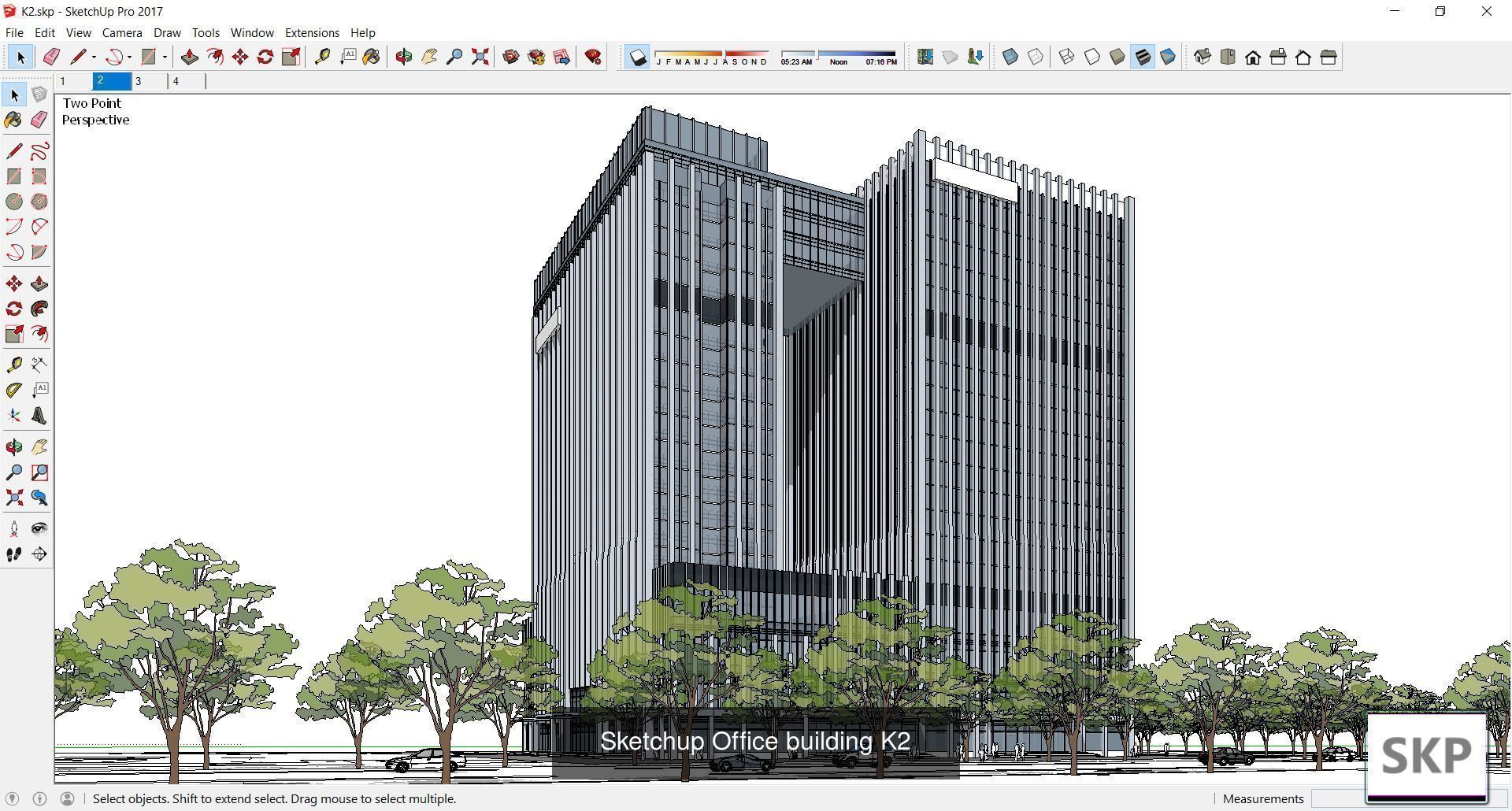 Collection 60 Sketchup Office models _340