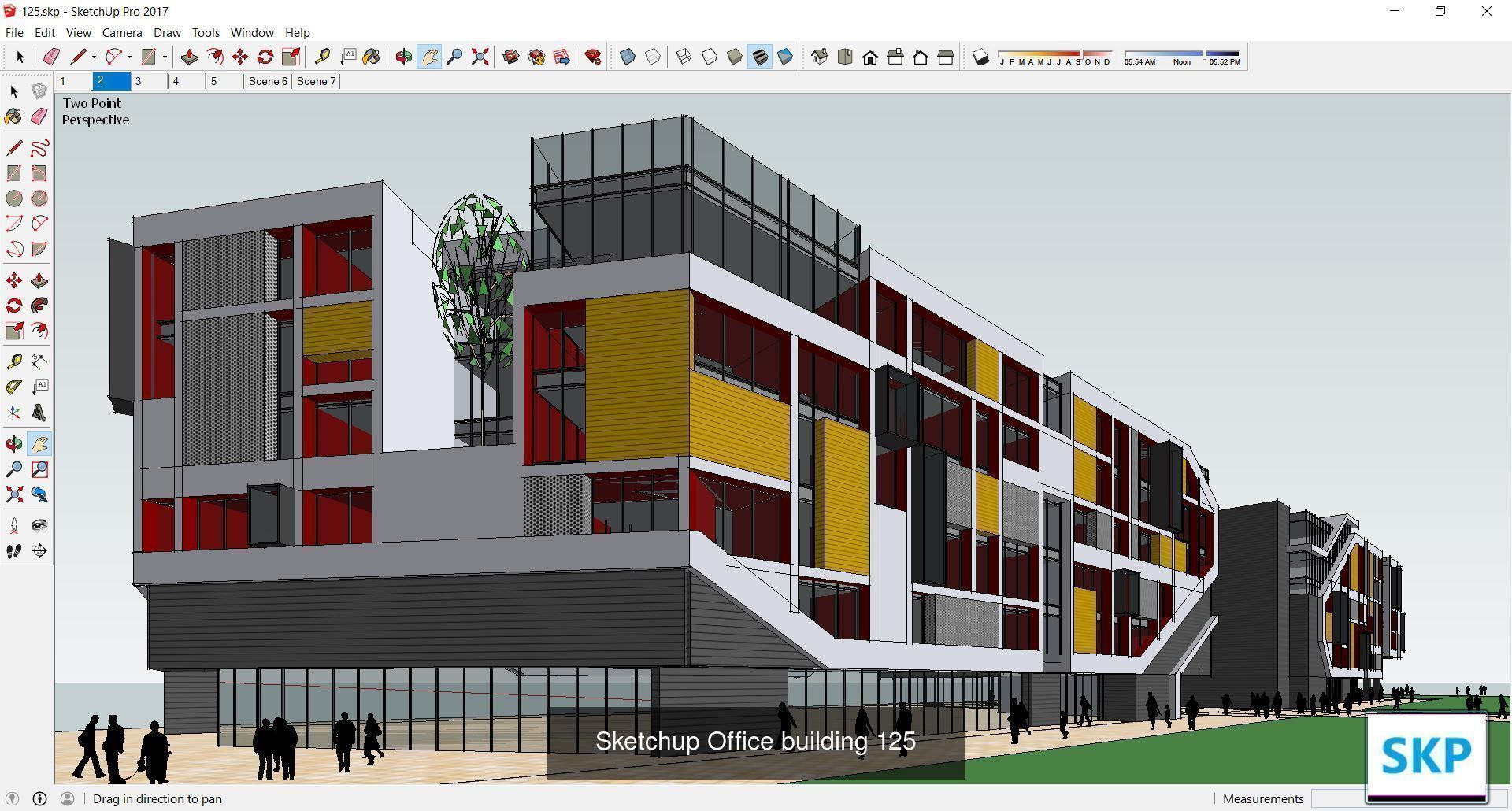 Collection 60 Sketchup Office models _282
