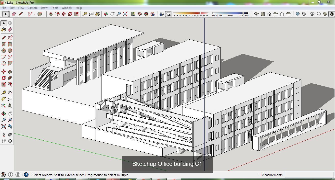 Collection 60 Sketchup Office models _300