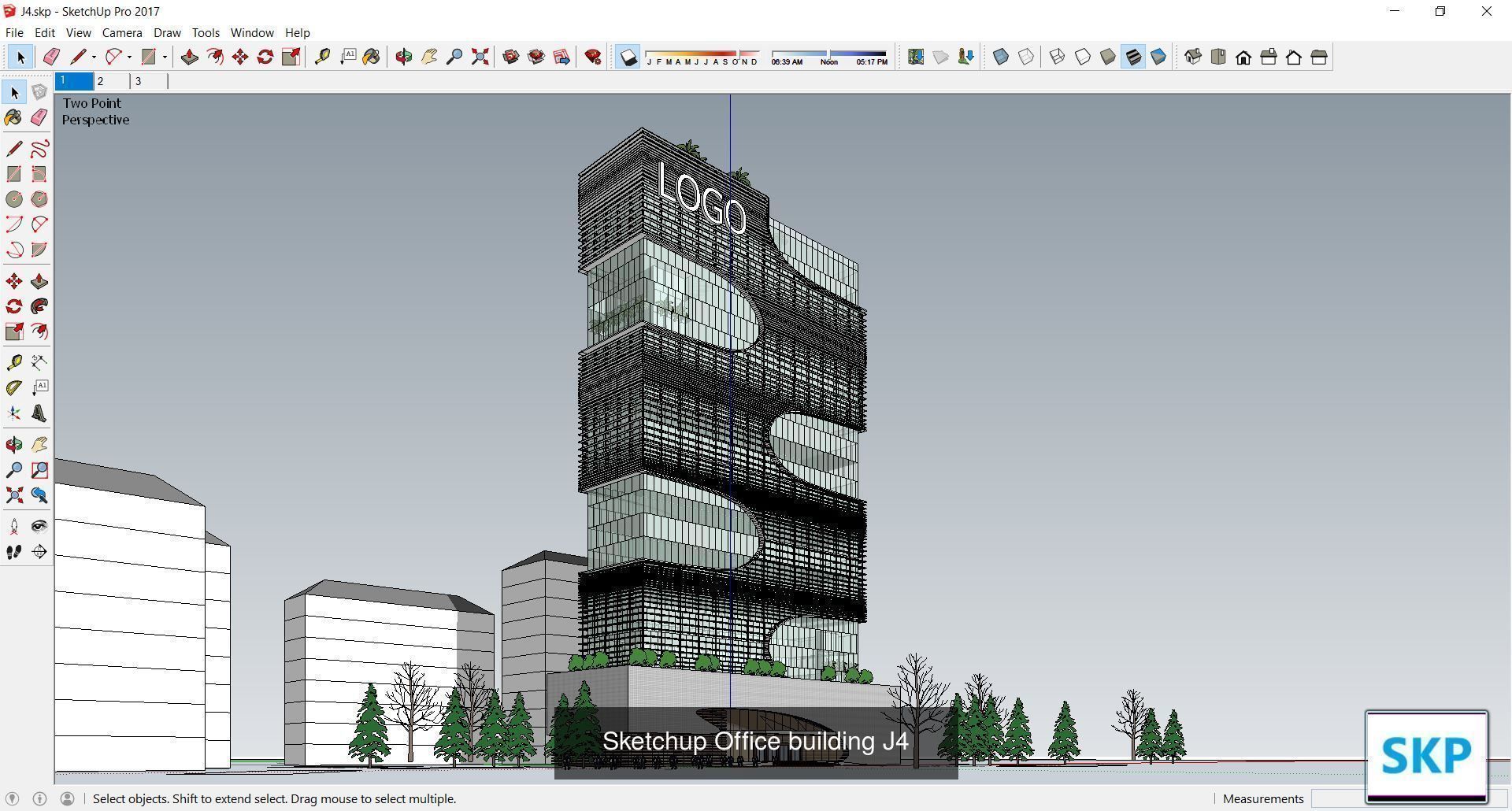 Collection 60 Sketchup Office models _332