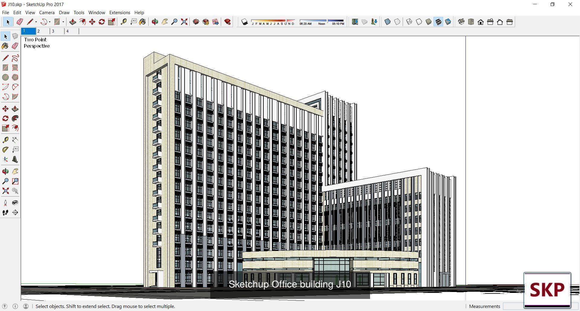 Collection 60 Sketchup Office models _338