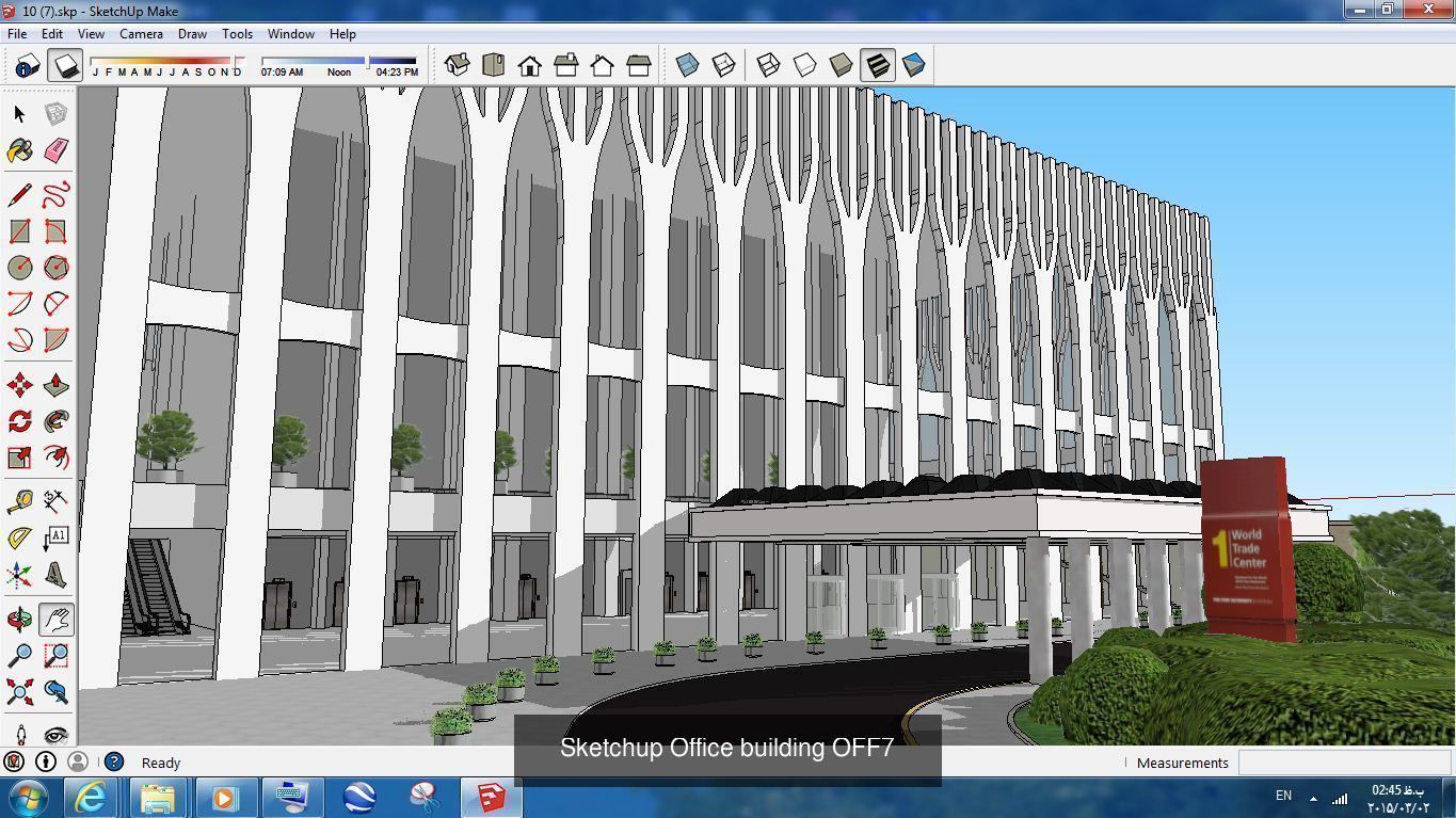 Collection 60 Sketchup Office models _357