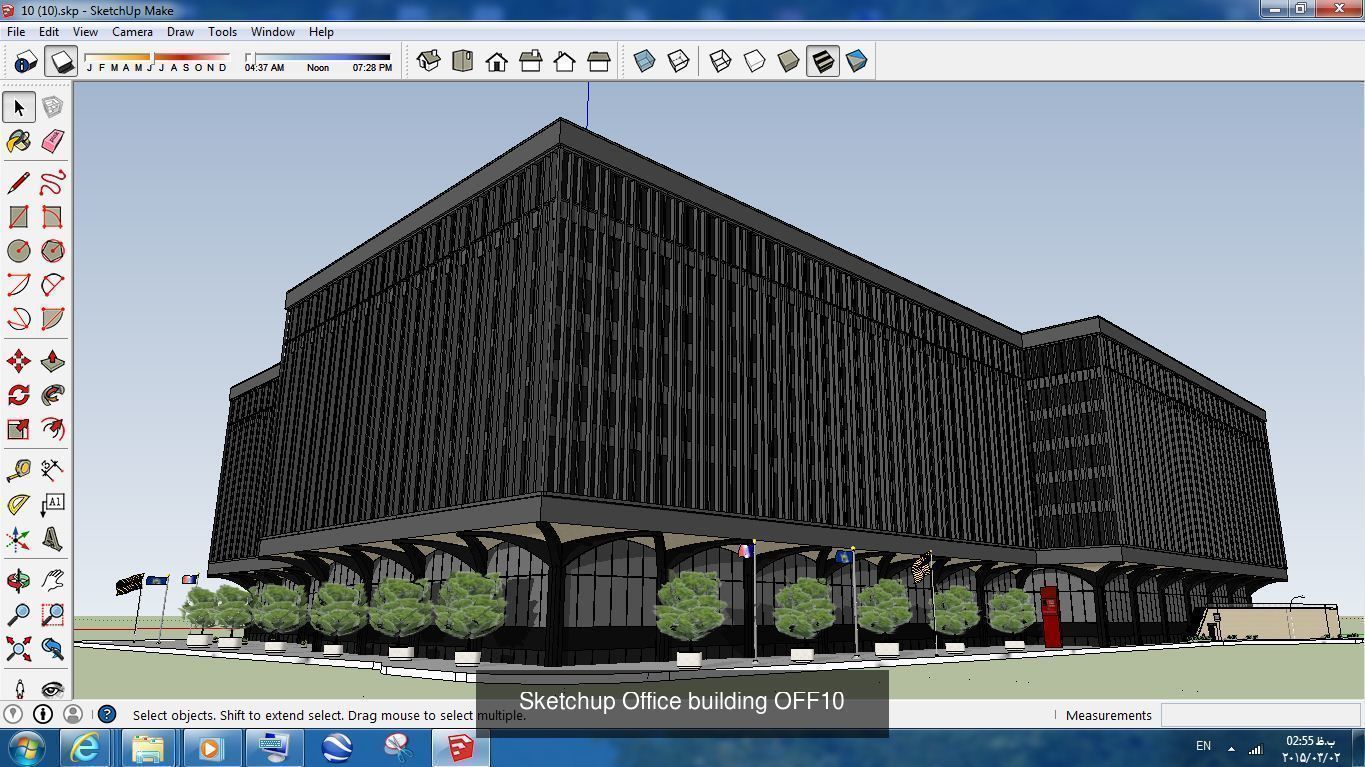 Collection 60 Sketchup Office models _360