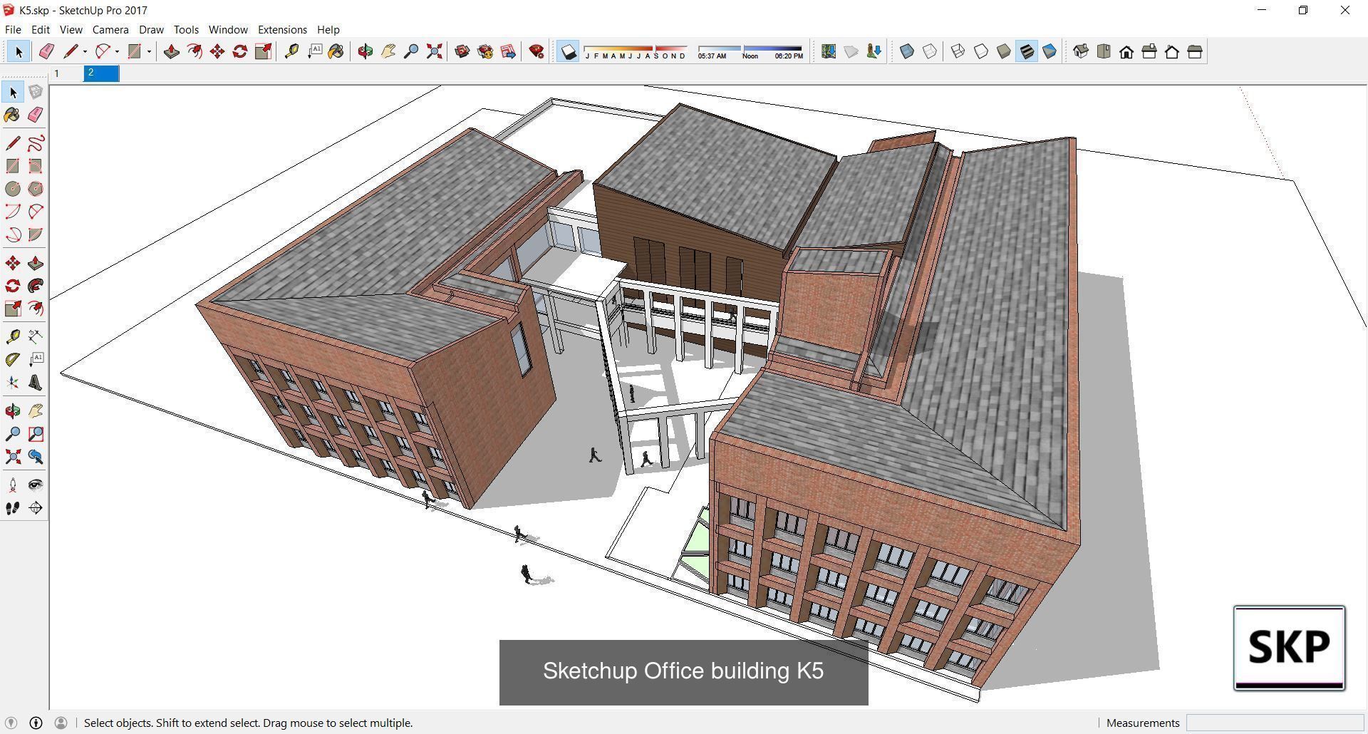 Collection 60 Sketchup Office models _343