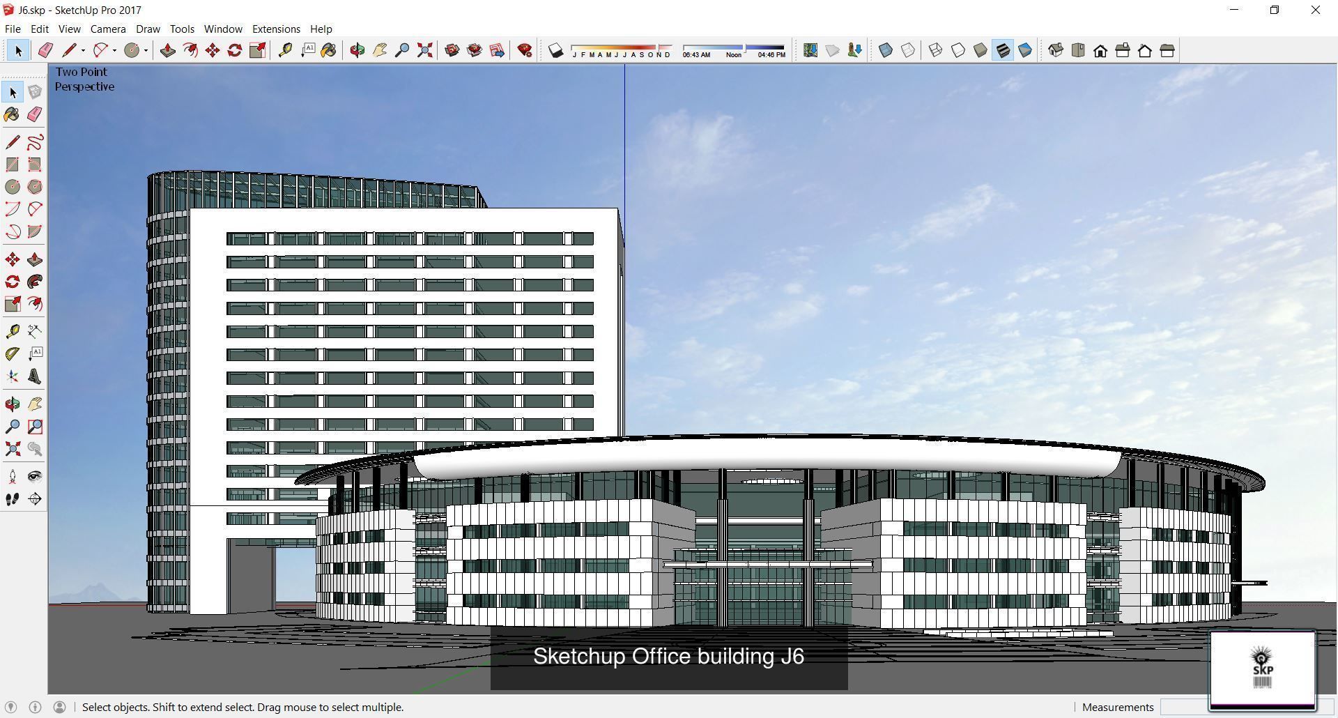 Collection 60 Sketchup Office models _334