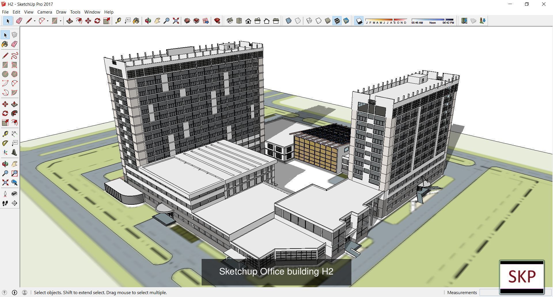 Collection 60 Sketchup Office models _321