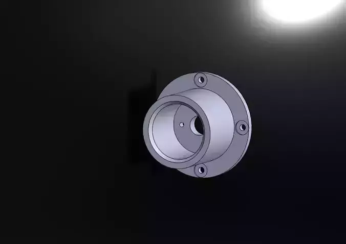 Engine mounting brackets DL 550-C 3D print model