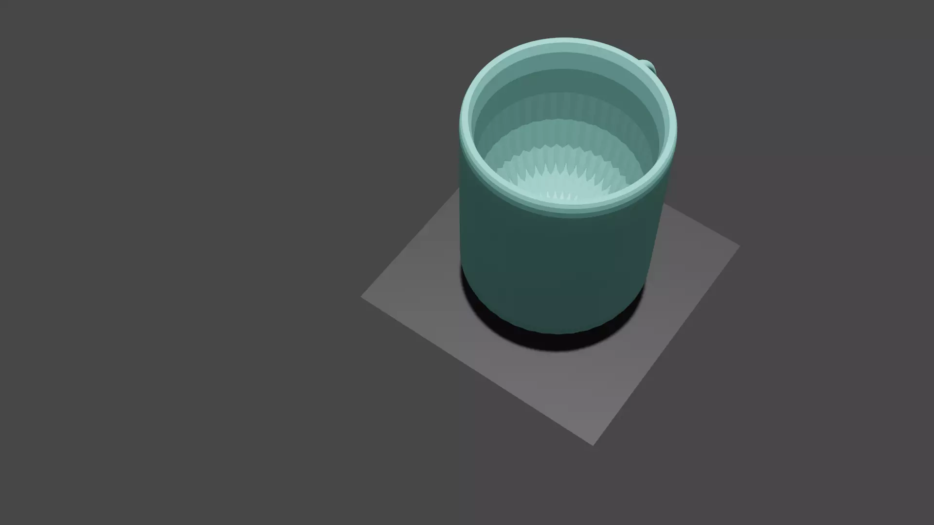 Cup and Glass 3D model_0