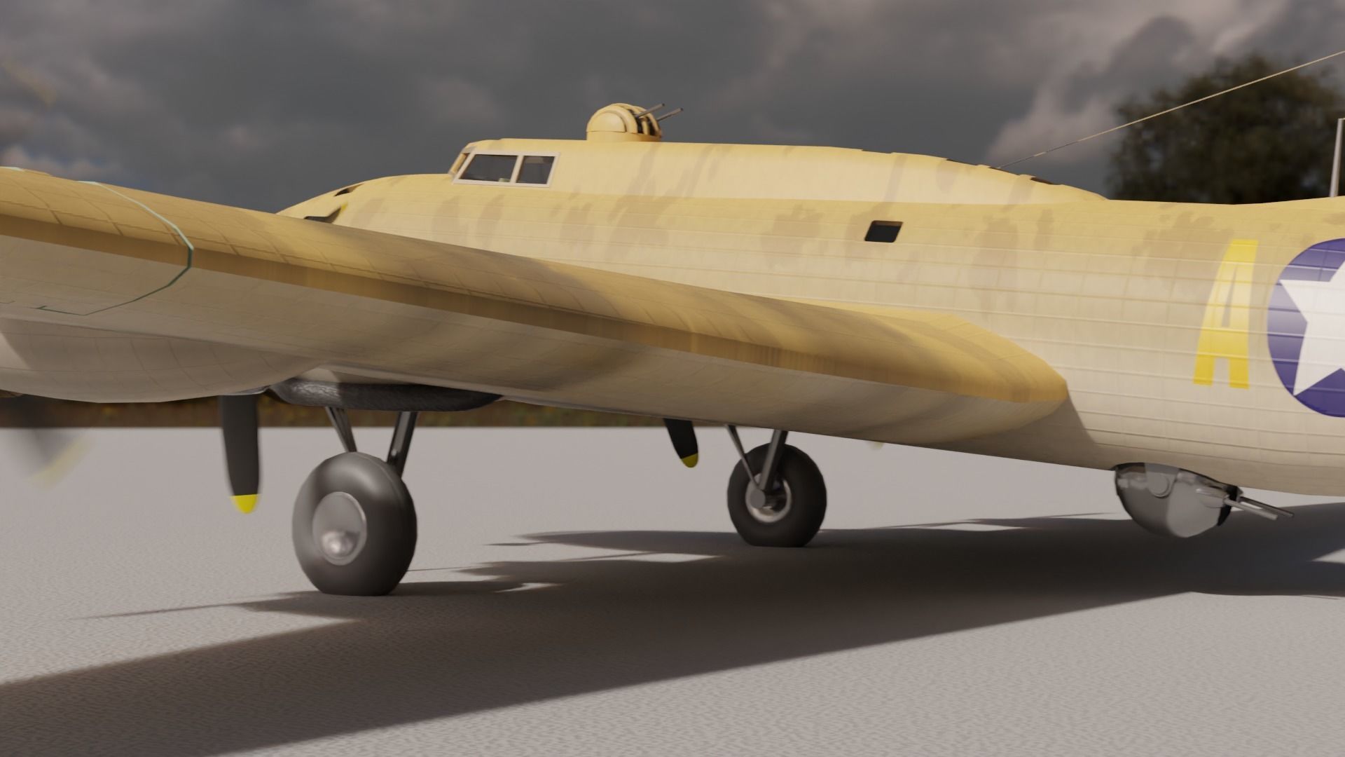 B-17F Memphis Belle 3D model_11