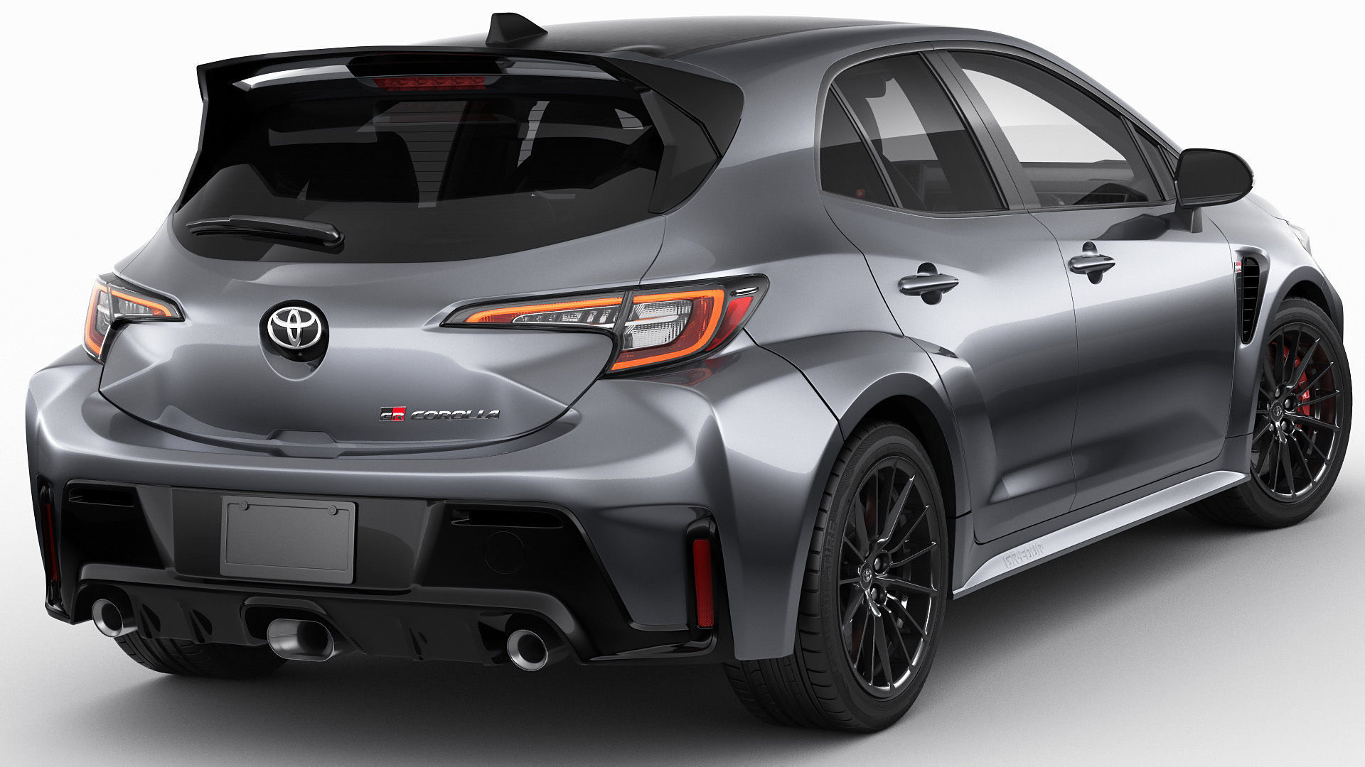 Toyota GR Corolla 2023 2 versions 3D model_3
